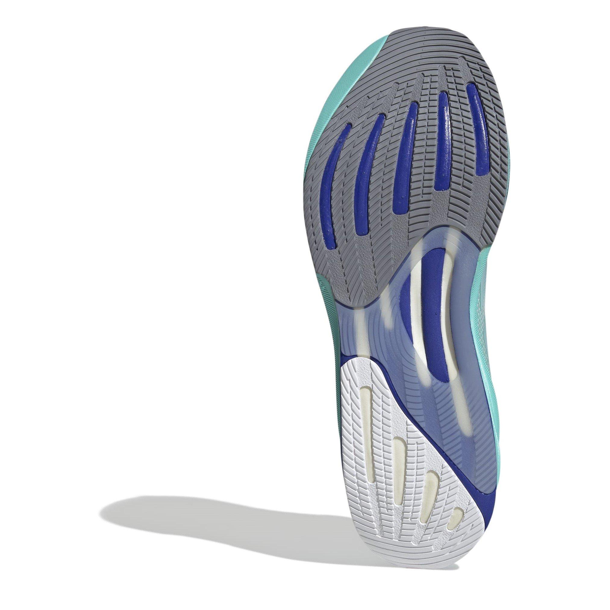 Wht/Blue/Aqua - adidas - Supernova Rise Mens Running Shoes - 6