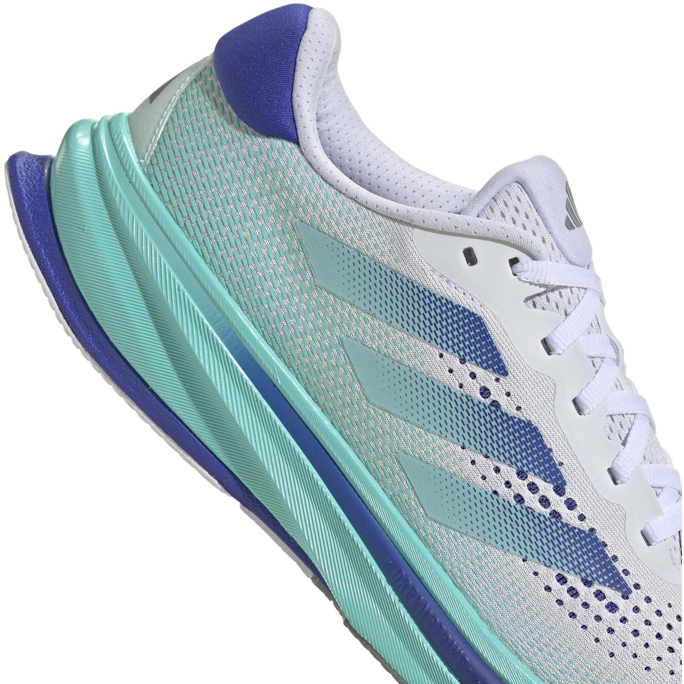 Wht/Blue/Aqua - adidas - Supernova Rise Mens Running Shoes - 8