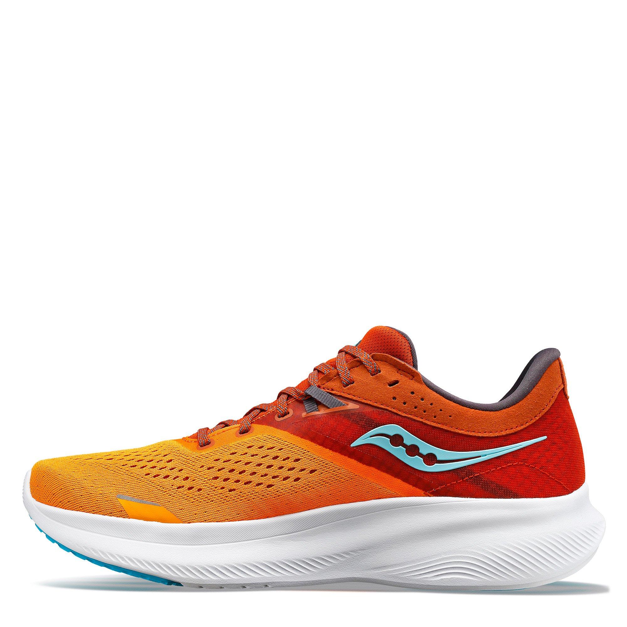 Gold / Lava - Saucony - Saucony Ride 16 Mens Running Shoes - 2