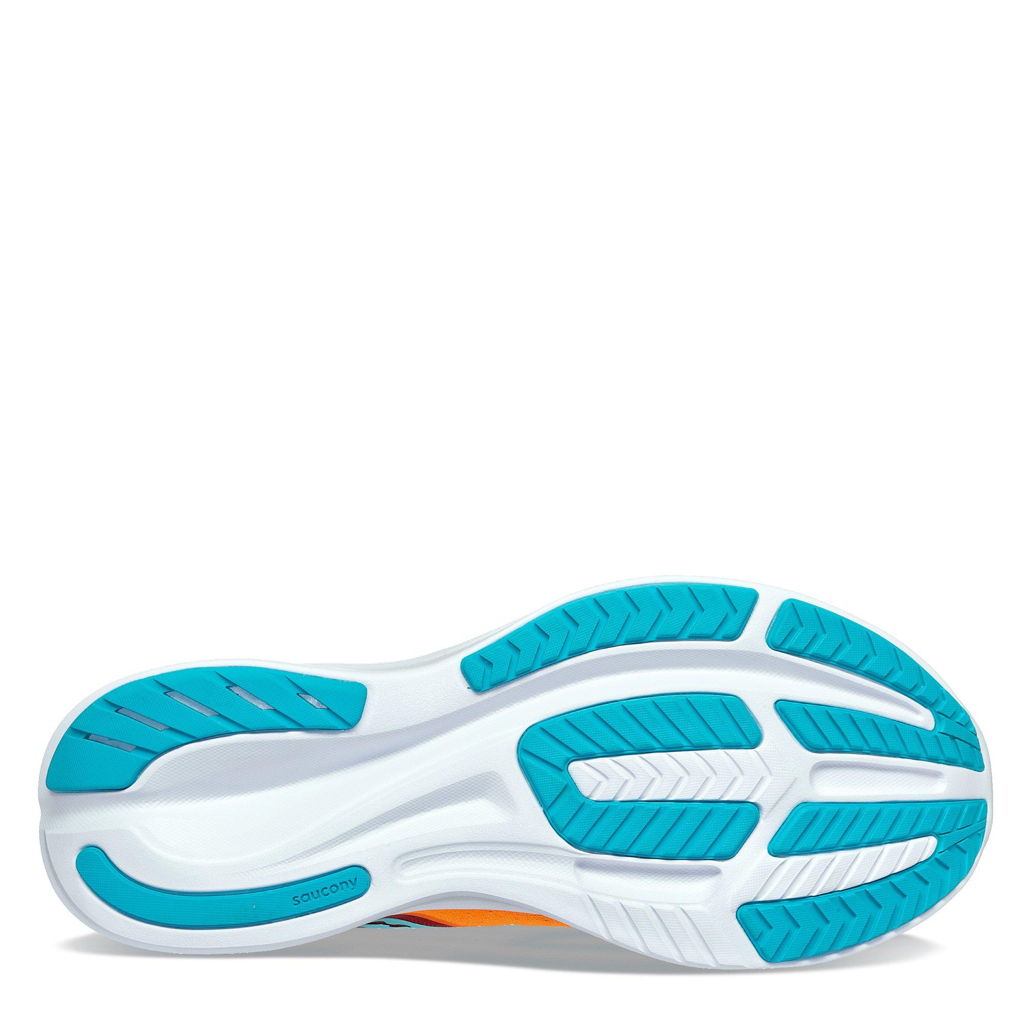Gold / Lava - Saucony - Saucony Ride 16 Mens Running Shoes - 3