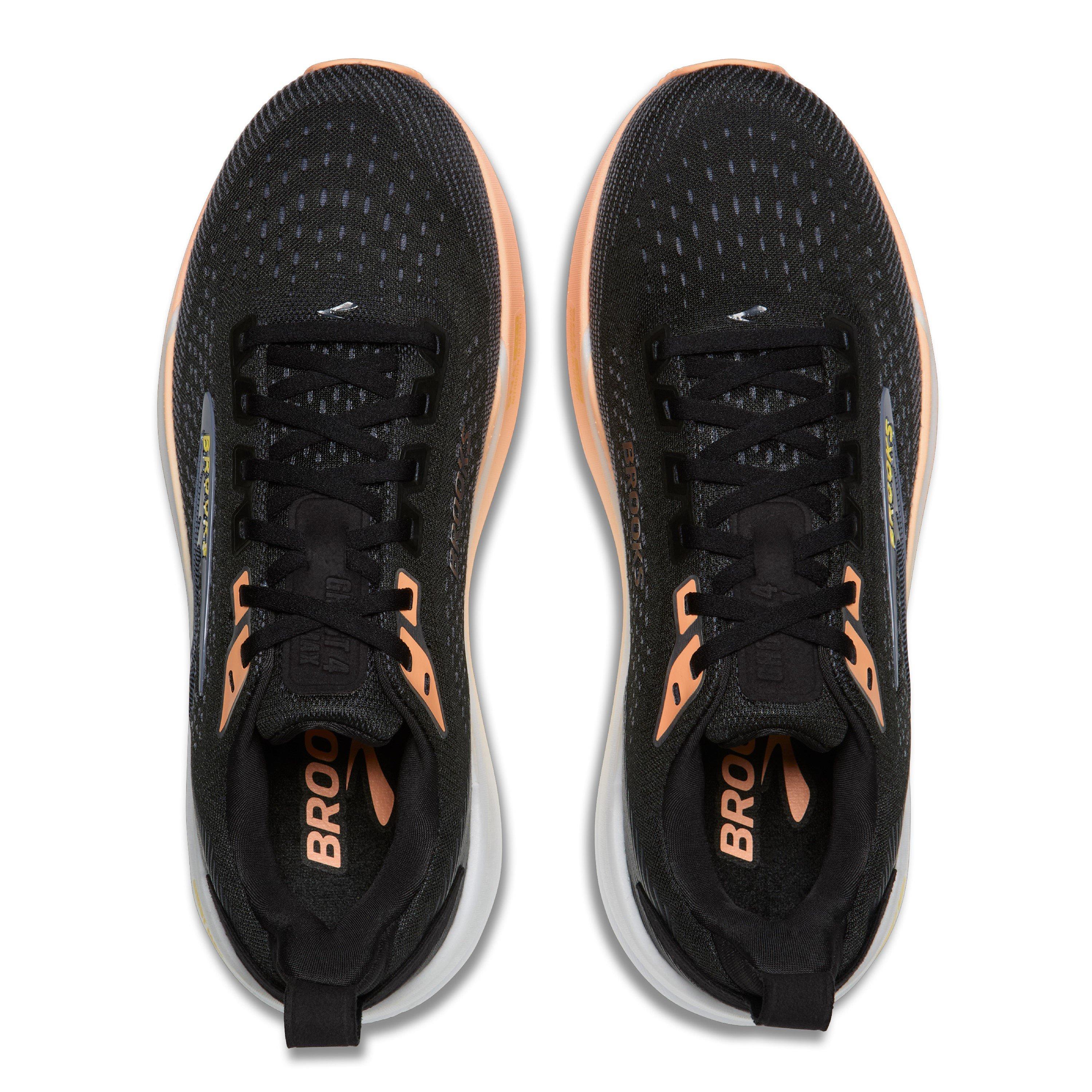 Black/Peach - Brooks - Womens Ghost Max 4 Road Running Shoes - 5