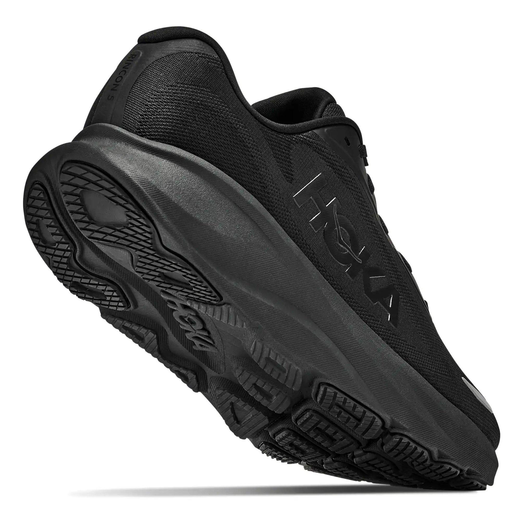 Black / Black - Hoka - Hoka Rincon 5 Womens Running Shoes - 5