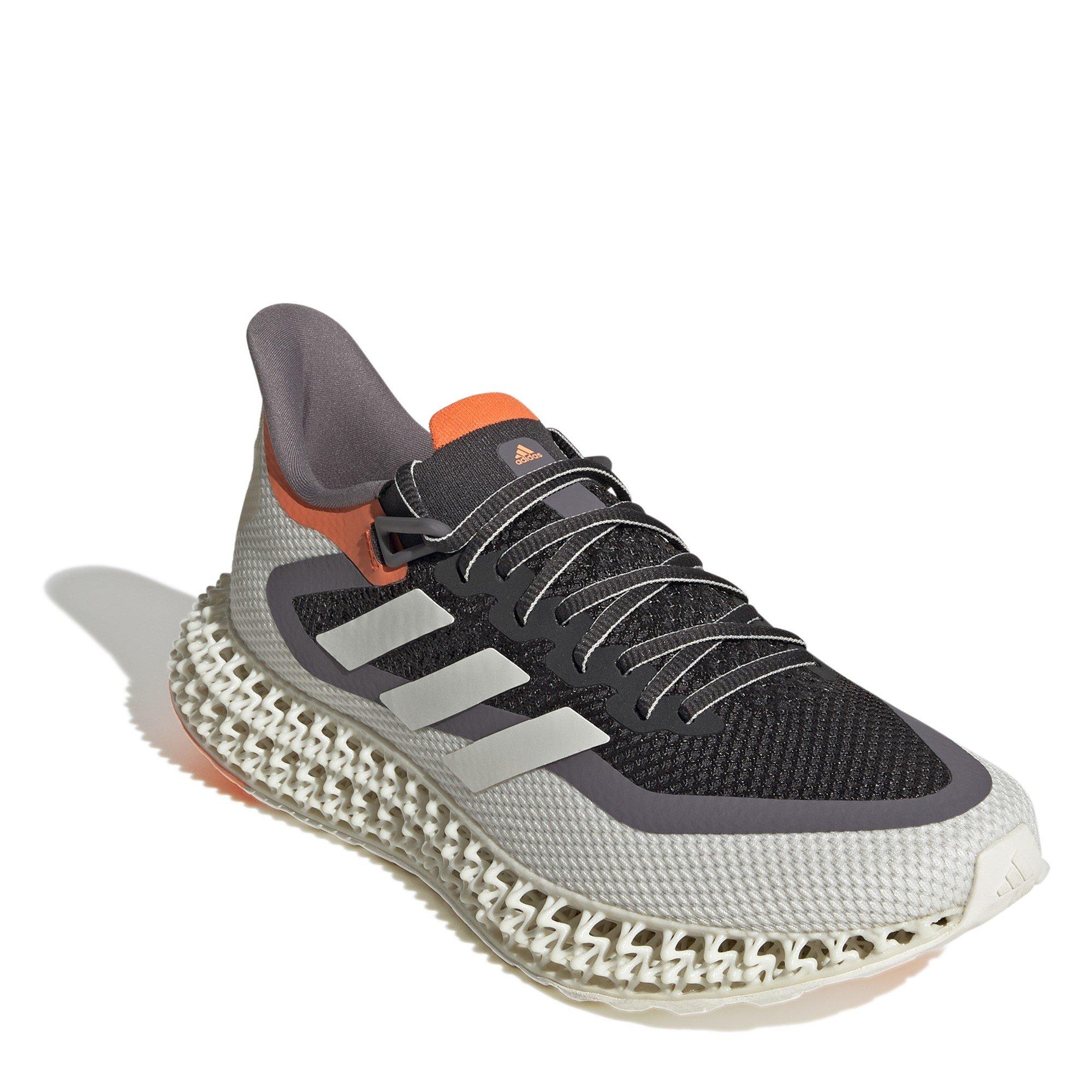 Grijs/Oranje - adidas - 4DFWD 2 Men's Running Shoes - 3