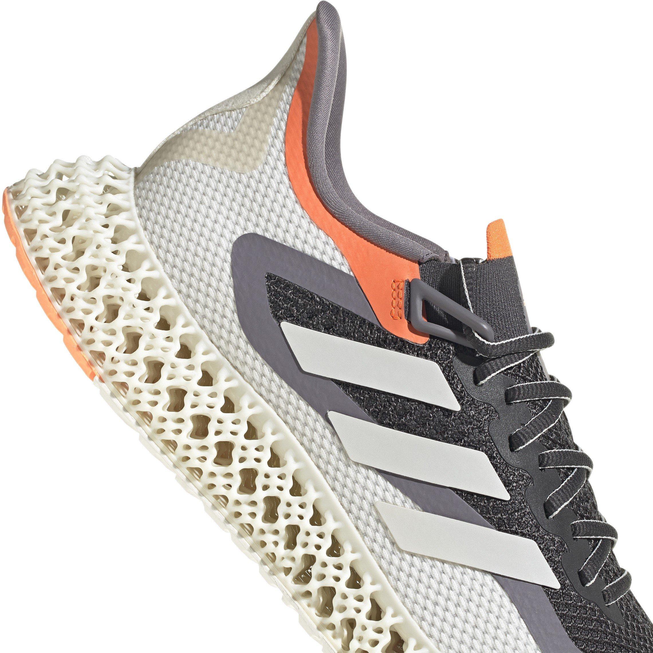 Grijs/Oranje - adidas - 4DFWD 2 Men's Running Shoes - 8
