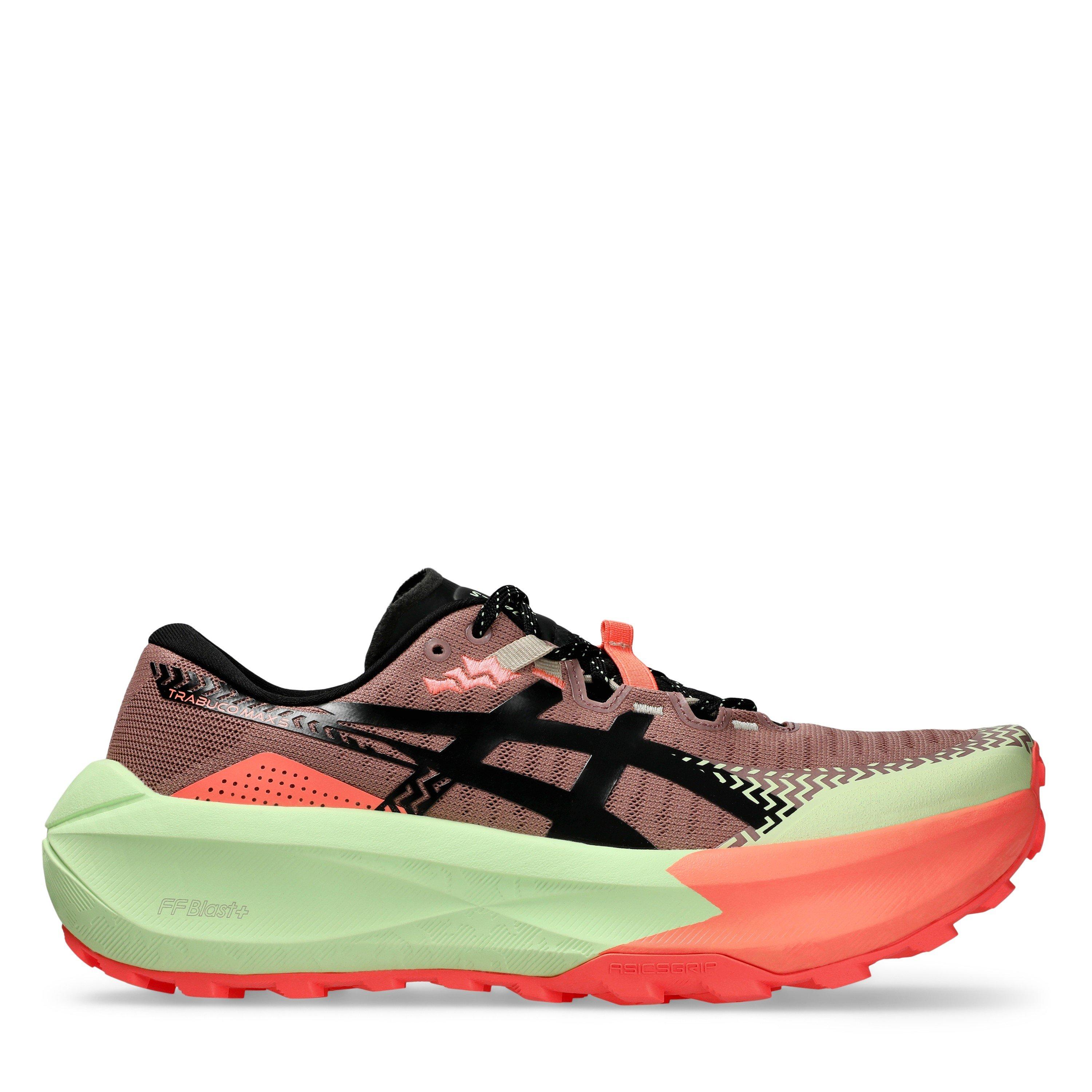Asics Men's Trabuco Max 5 Trail Running Shoes - Umeboshi/Black - 10 (45)