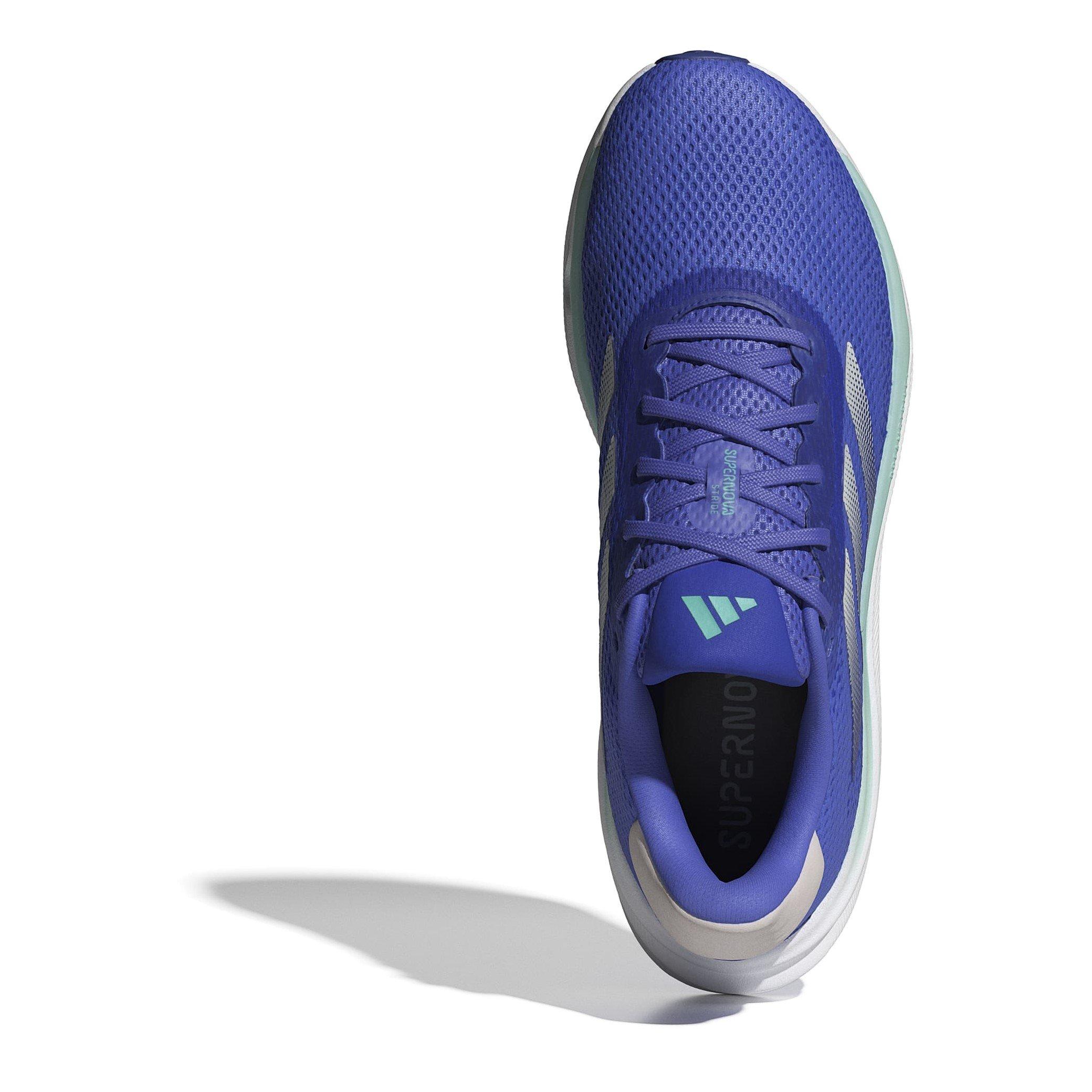 CBlue/Zero/Aqua - adidas - Supernova Stride Mens Running Shoes - 5