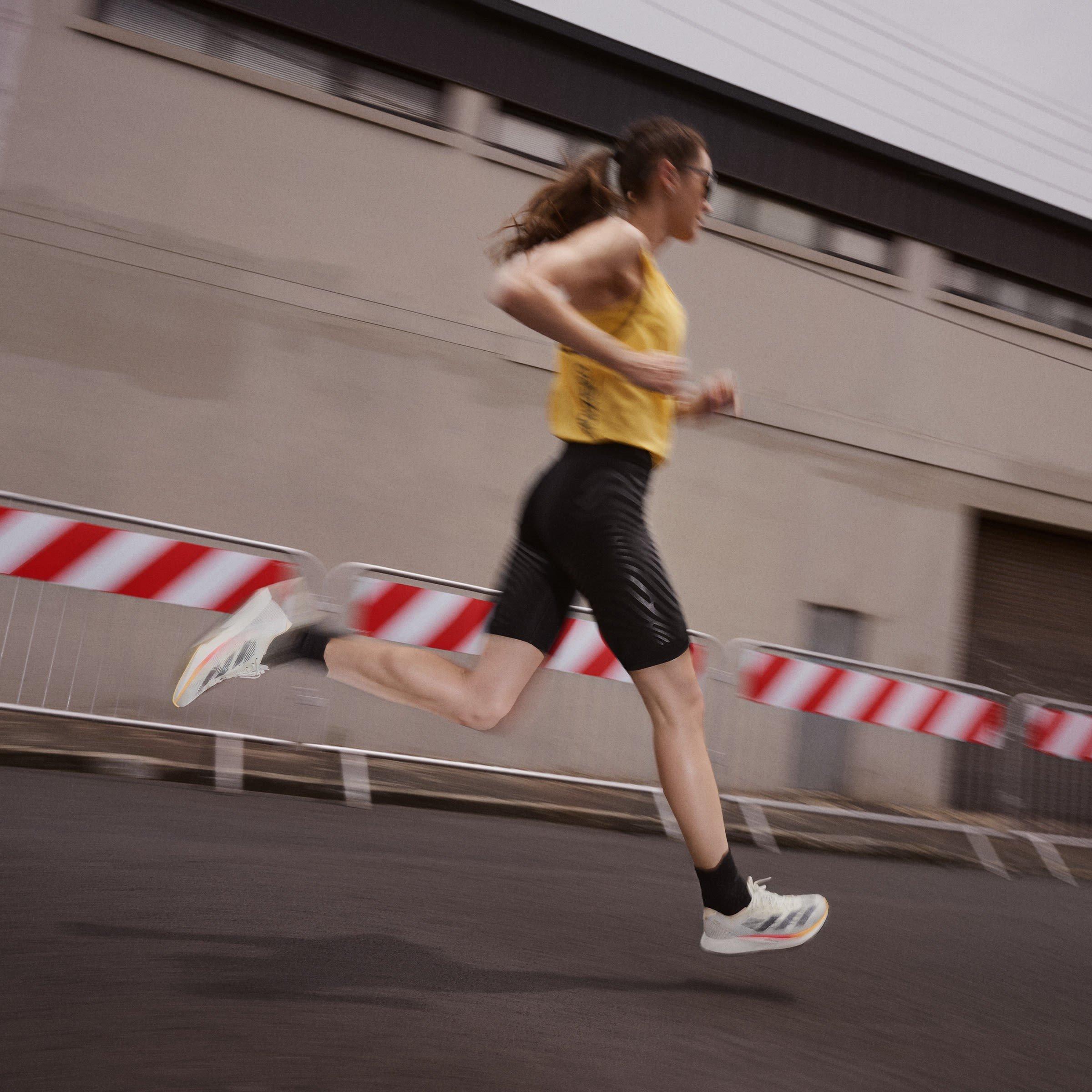 Ivory - adidas - Women's Adizero Takumi Sen 10 Everyday Neutral Road Running Shoes - 14