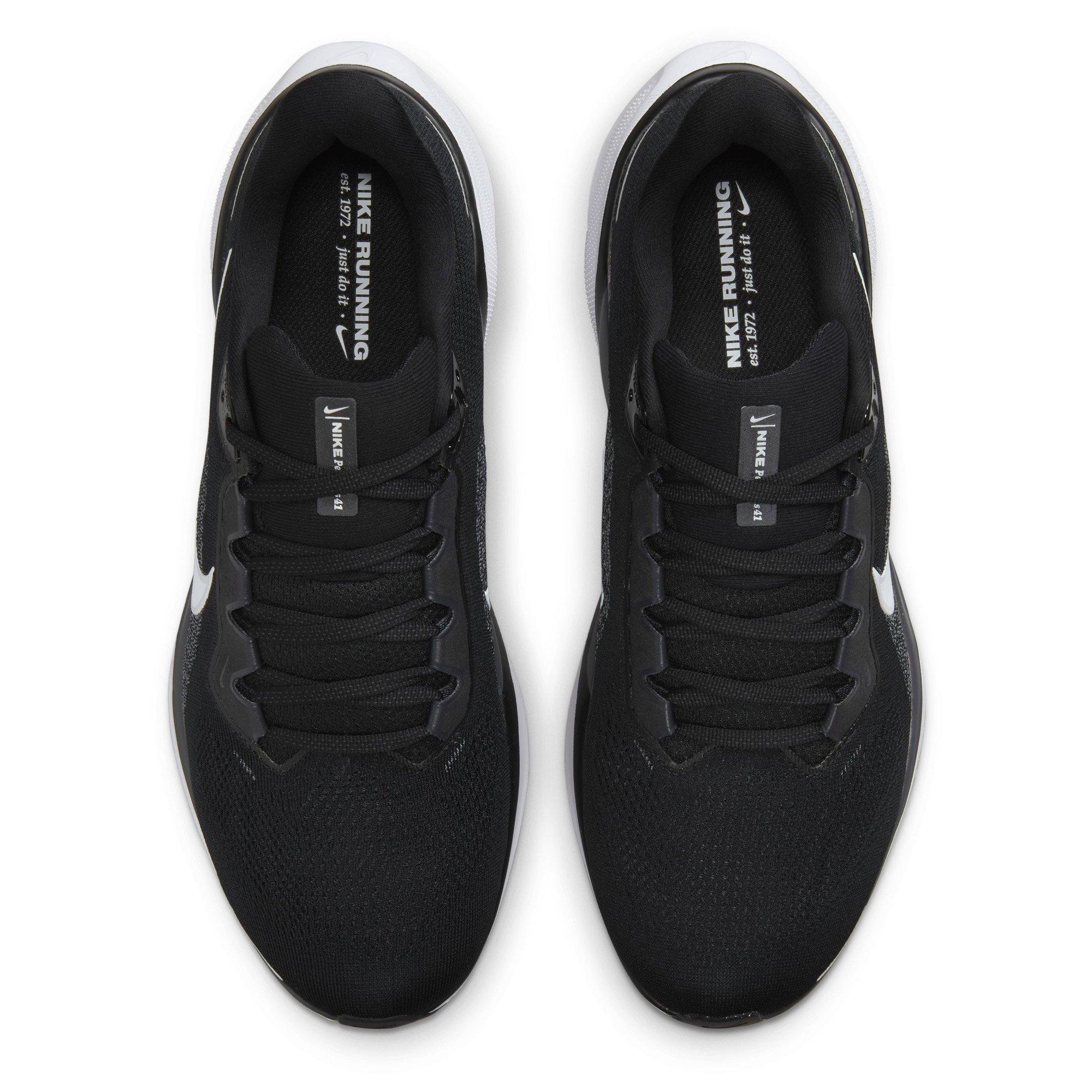 Blk/Wht-Anthra - Nike - Pegasus 41 Mens Running Shoes - 4