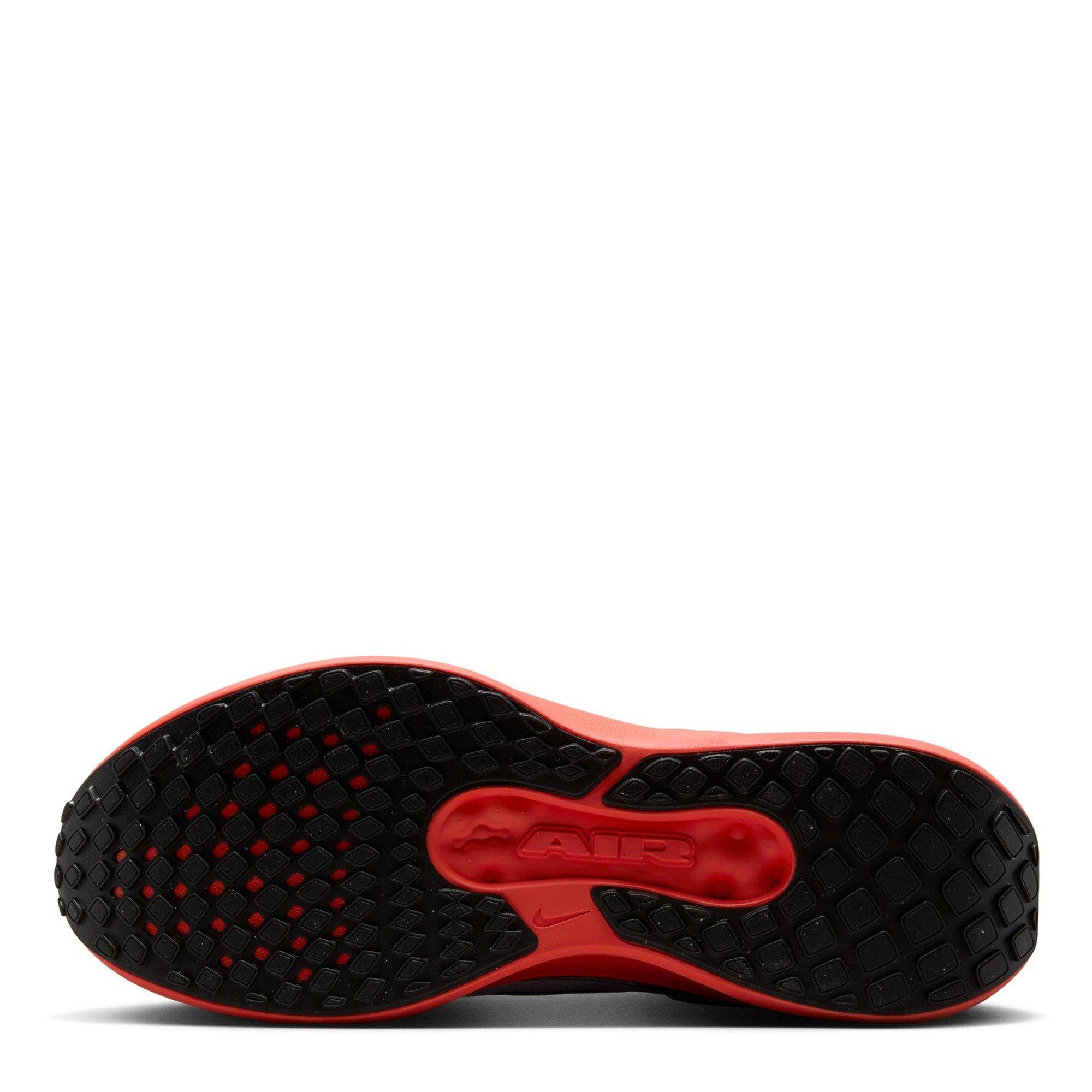 Grey/Red - Nike - Winflo 11 Mens Running Shoes - 3