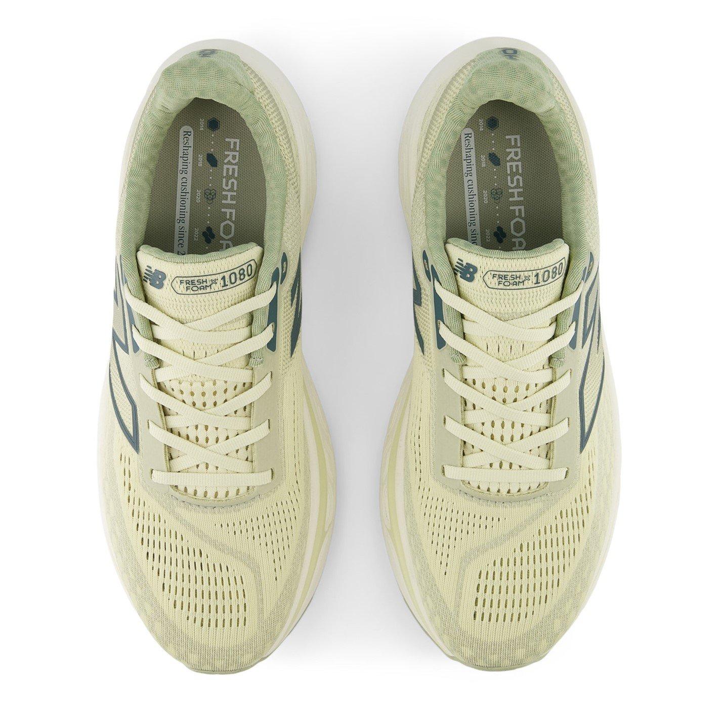 Beige - New Balance - Fresh Foam X 1080 v14 Mens Running Shoes - 3