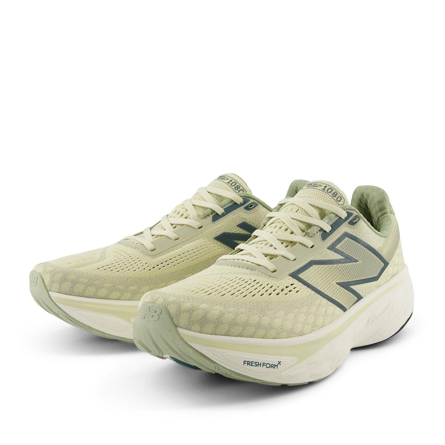 Beige - New Balance - Fresh Foam X 1080 v14 Mens Running Shoes - 8