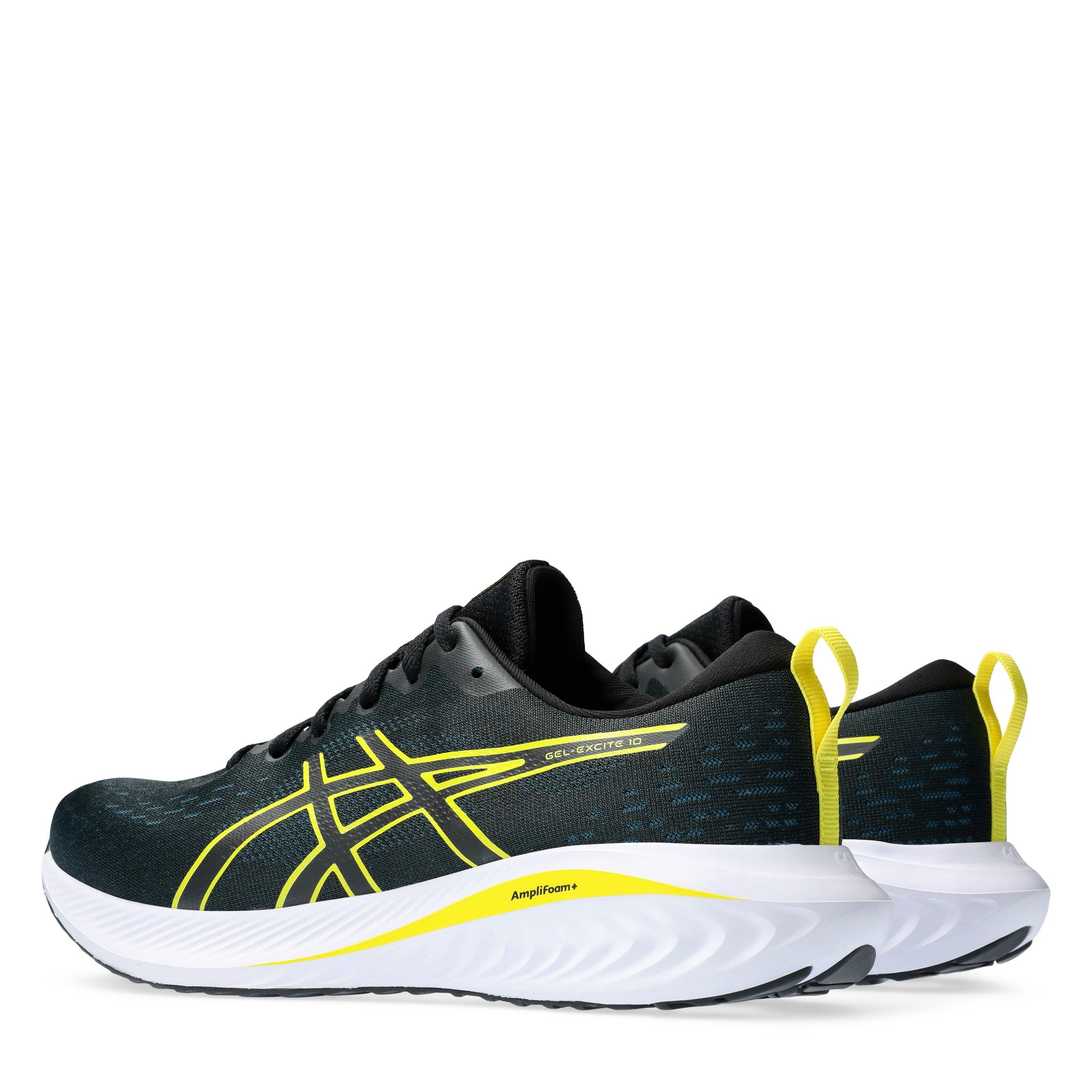 Black/BR Yellow - Asics - GEL Excite 10 Mens Running Shoes - 5