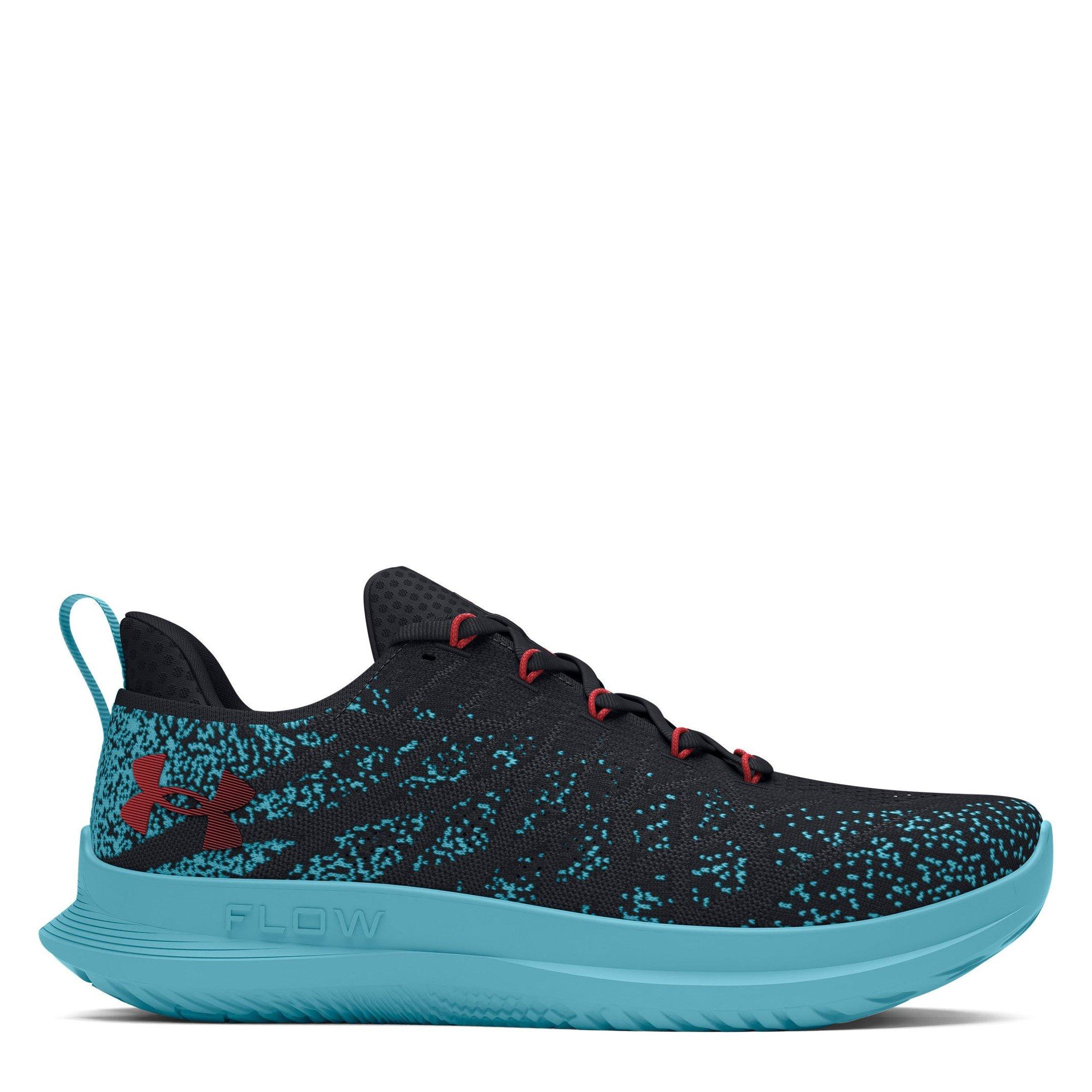 Black/Blue/Red - Under Armour - Velociti 3 Mens Running Shoes - 1