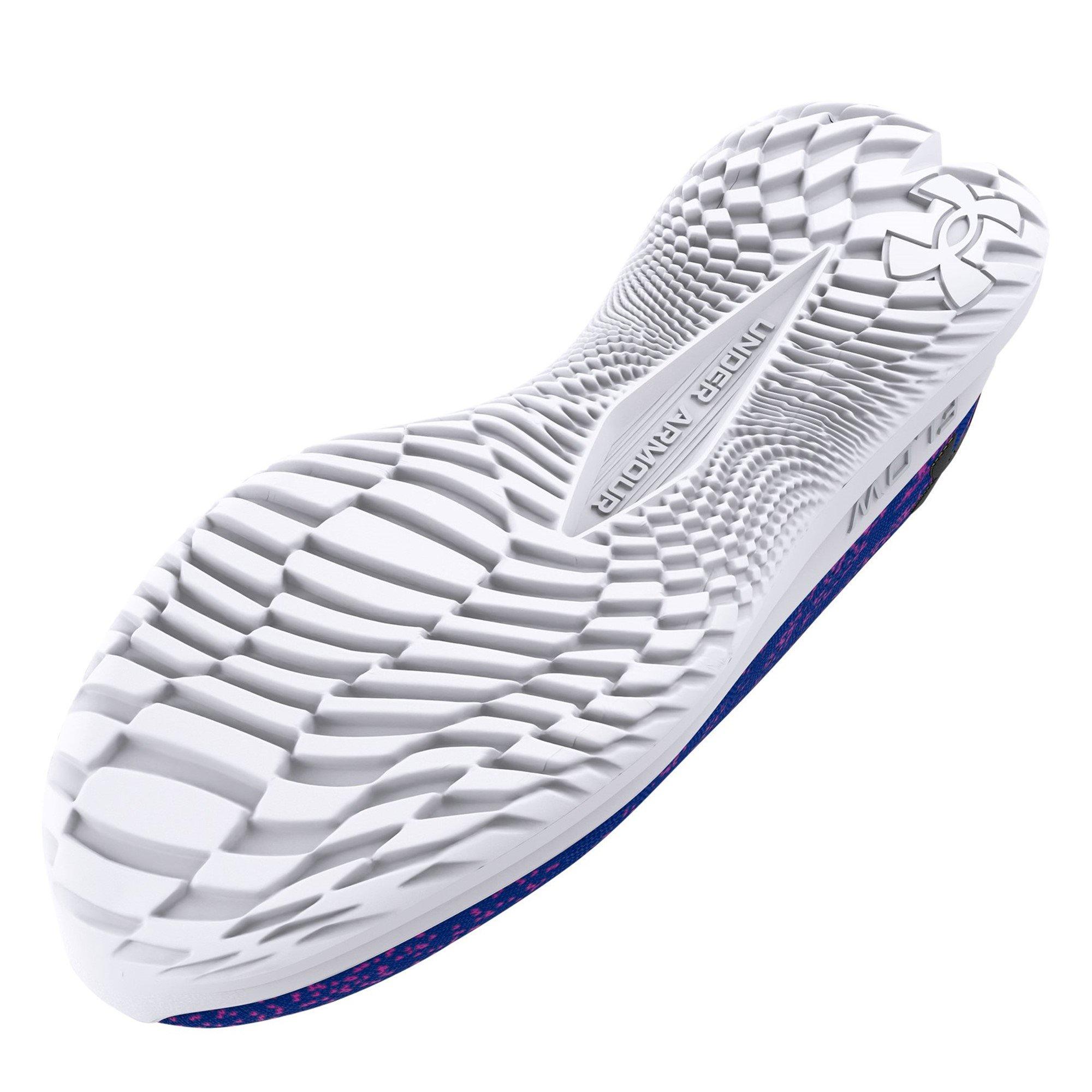 Royal/Magenta - Under Armour - Velociti 3 Mens Running Shoes - 3