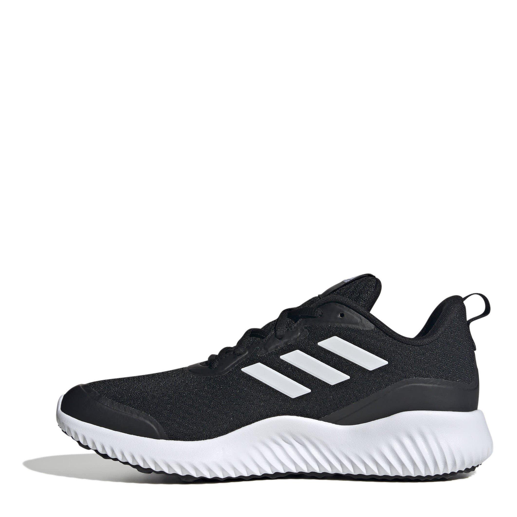 CBlack/Wht/Blk - adidas - Alphacomfy Mens Running Shoes - 2