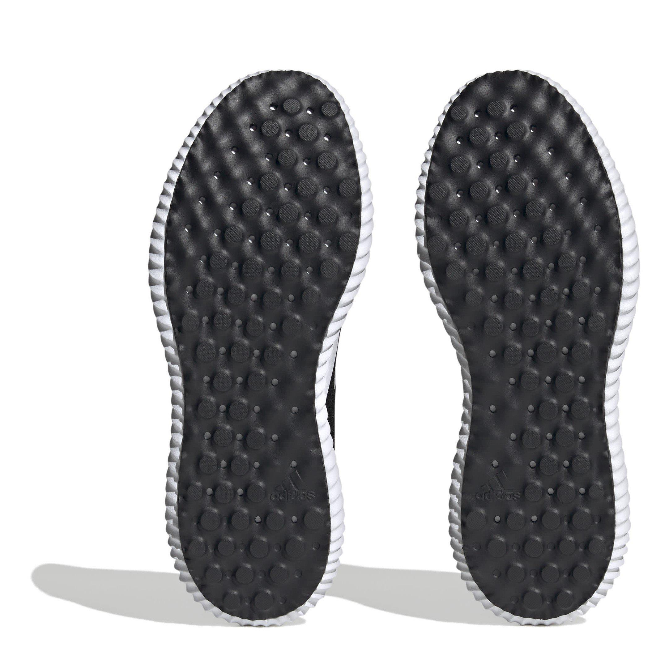 CBlack/Wht/Blk - adidas - Alphacomfy Mens Running Shoes - 6