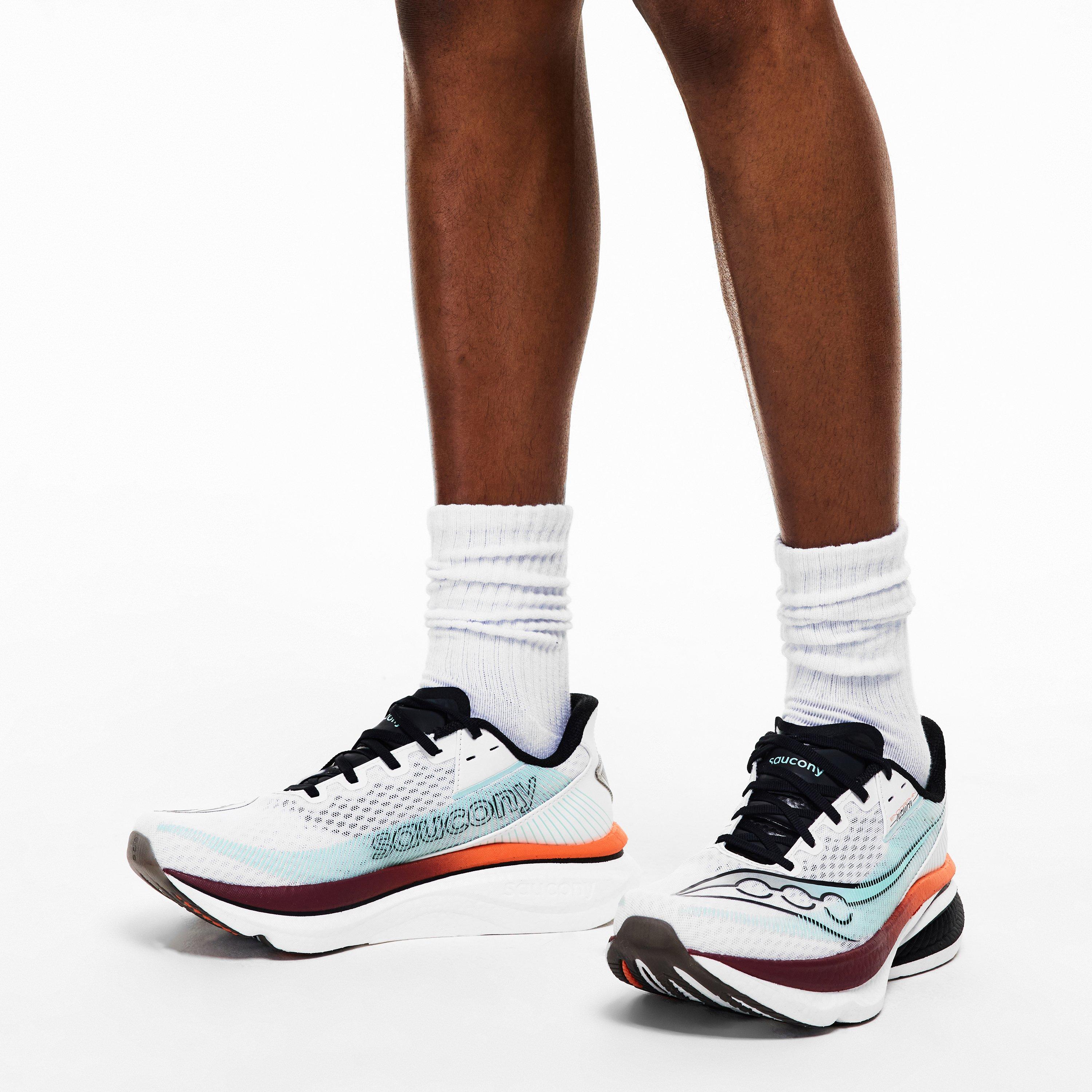 White/Crimson - Saucony - Saucony Endrphn Azra Sn62 - 3