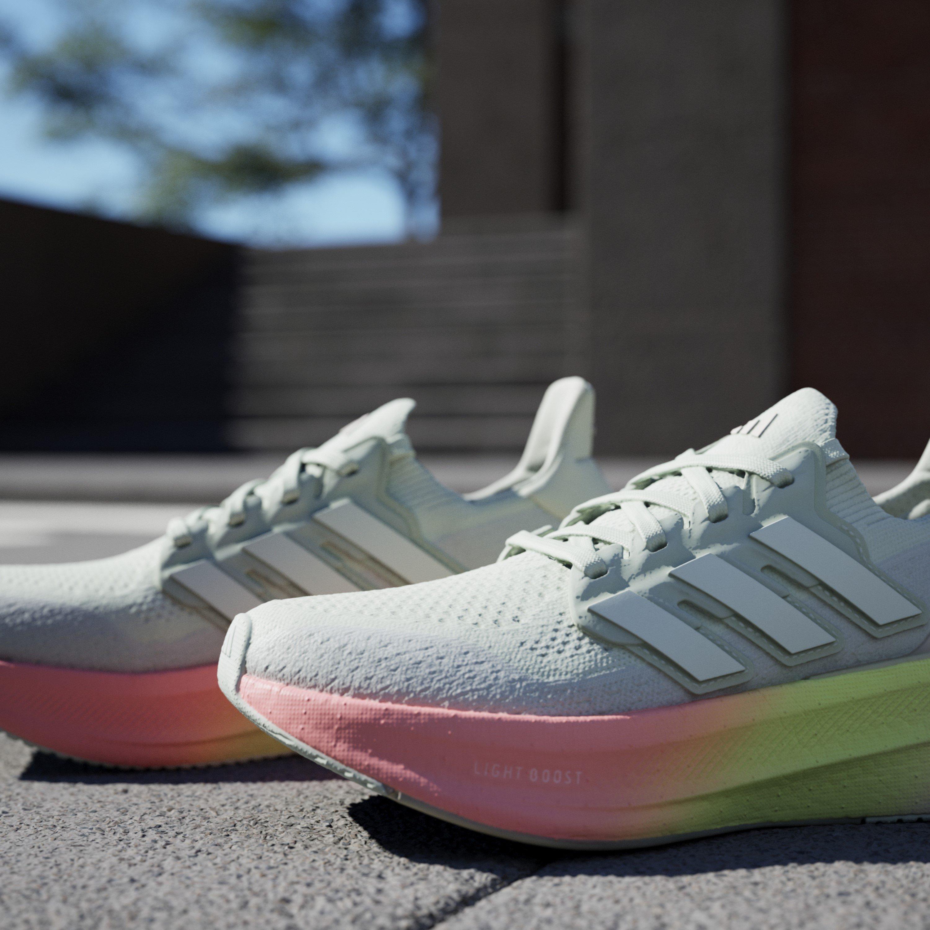 Linen Green/Cry - adidas - Ultraboost 5 Road Running Shoes Womens - 16