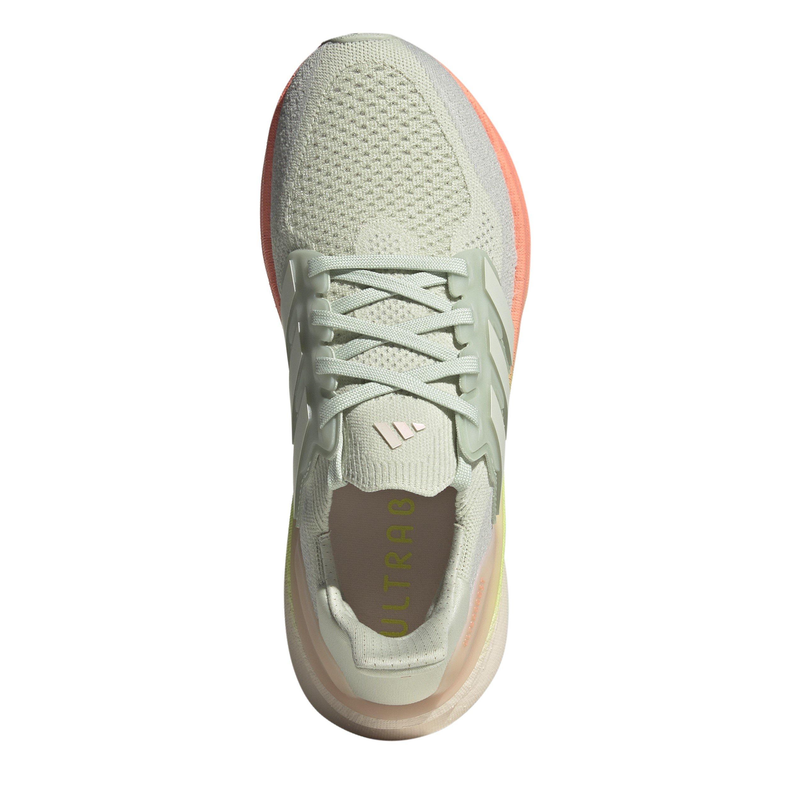 Linen Green/Cry - adidas - Ultraboost 5 Road Running Shoes Womens - 5