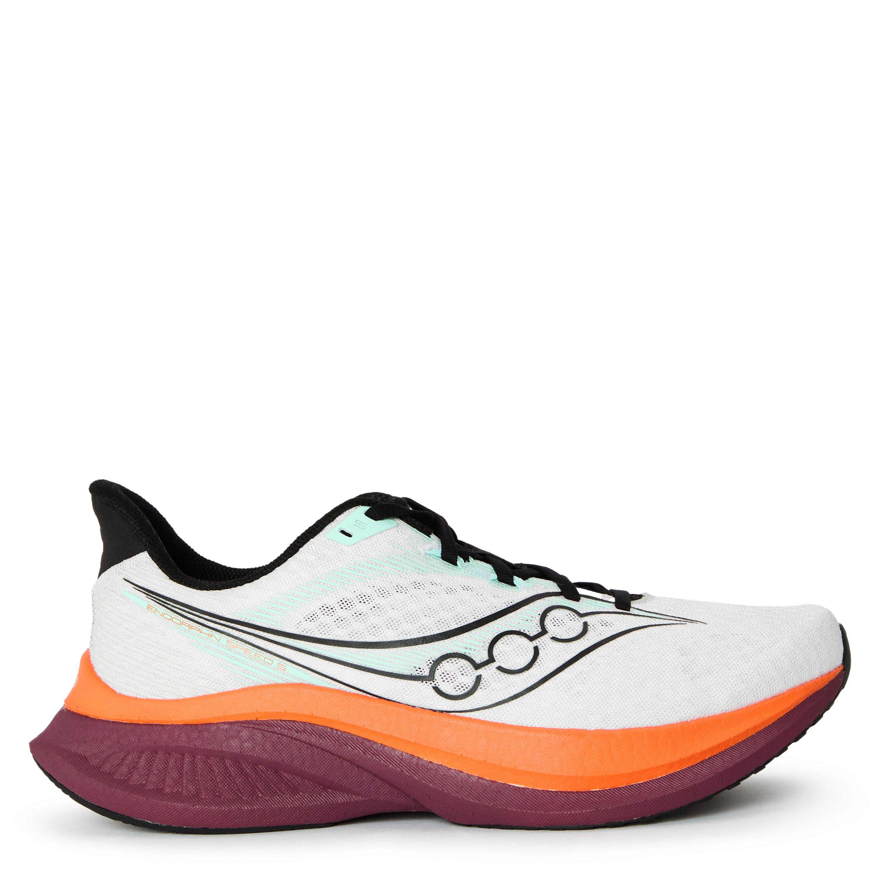 Saucony Men's Everyday Running Shoes - White/Crimson - Size 10 (45)