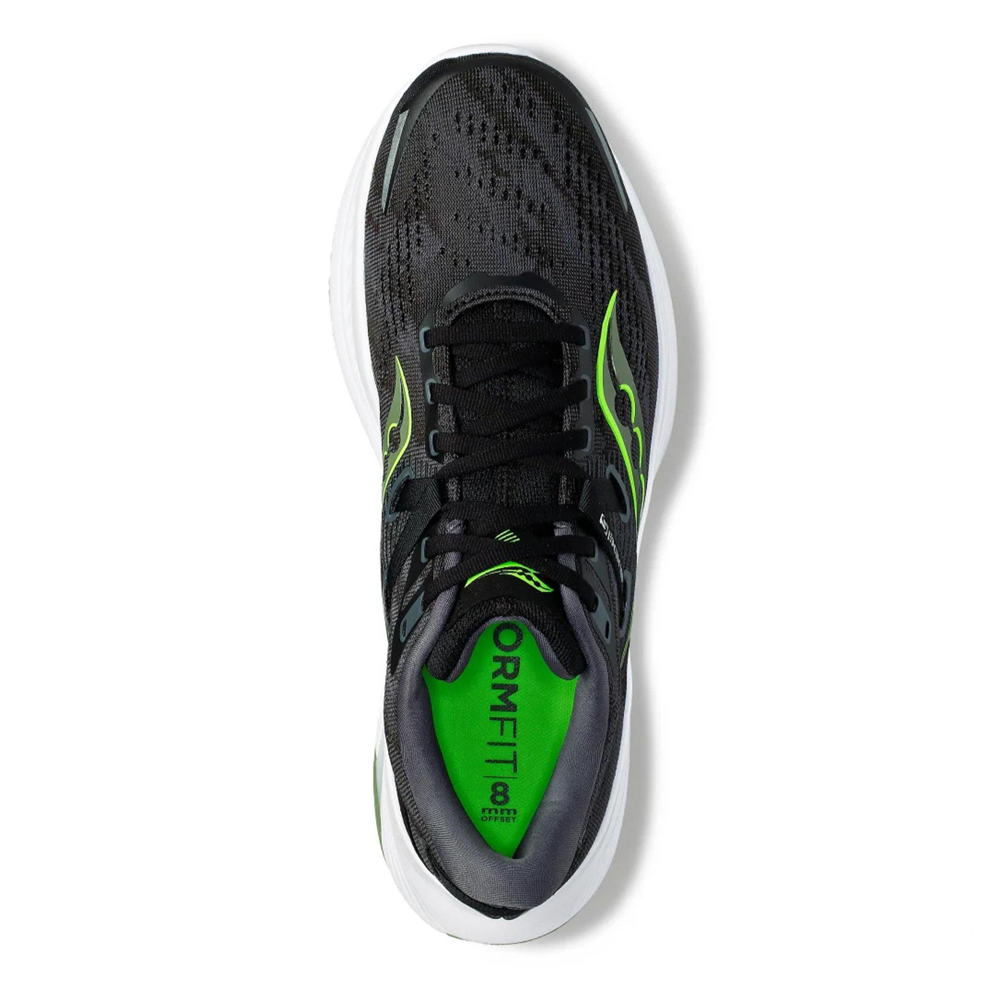 Black/Glade - Saucony - Guide 16 Mens Running Shoes - 4