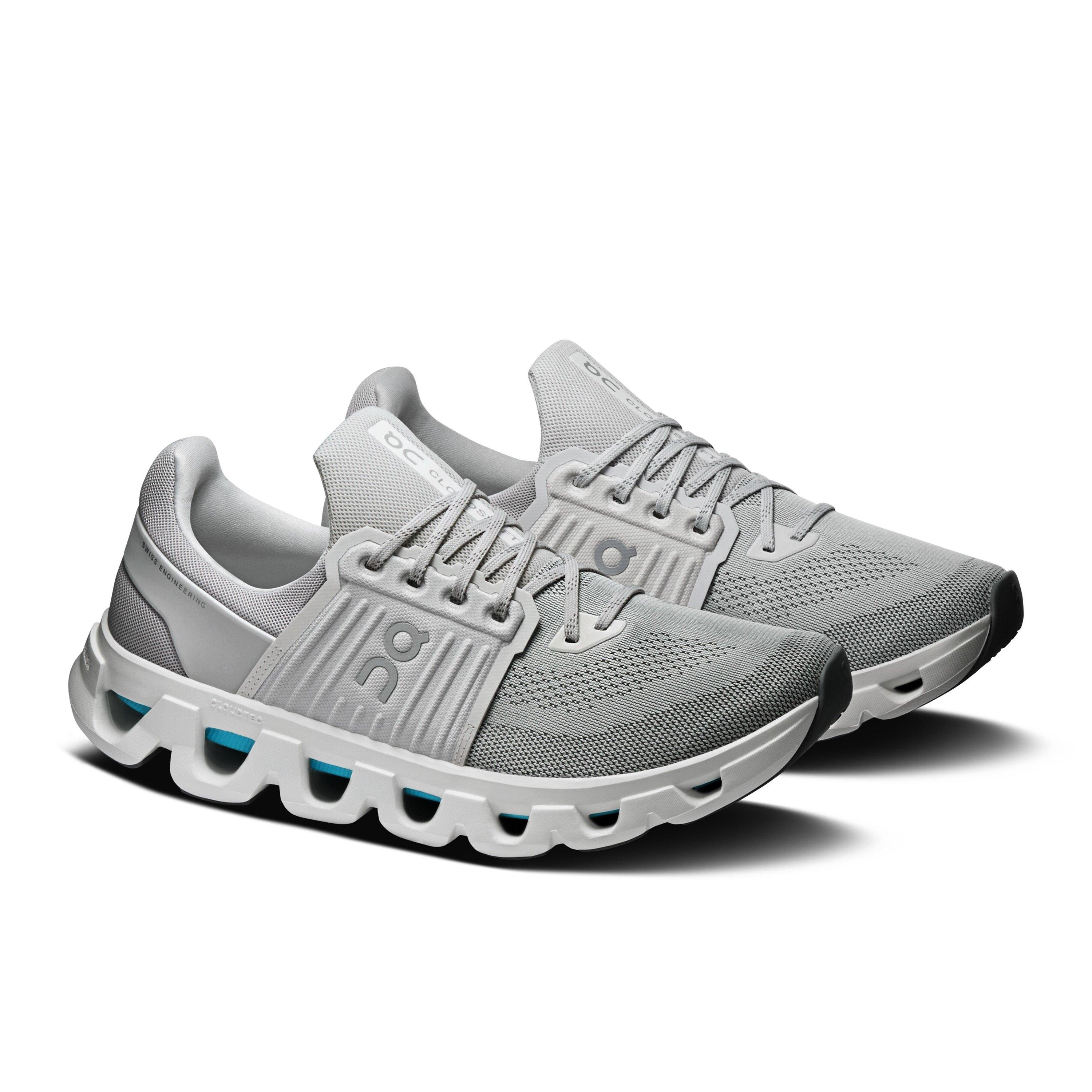 Glacier/White - On - Mens Cloudswift 4 Ad Running Shoes - 3