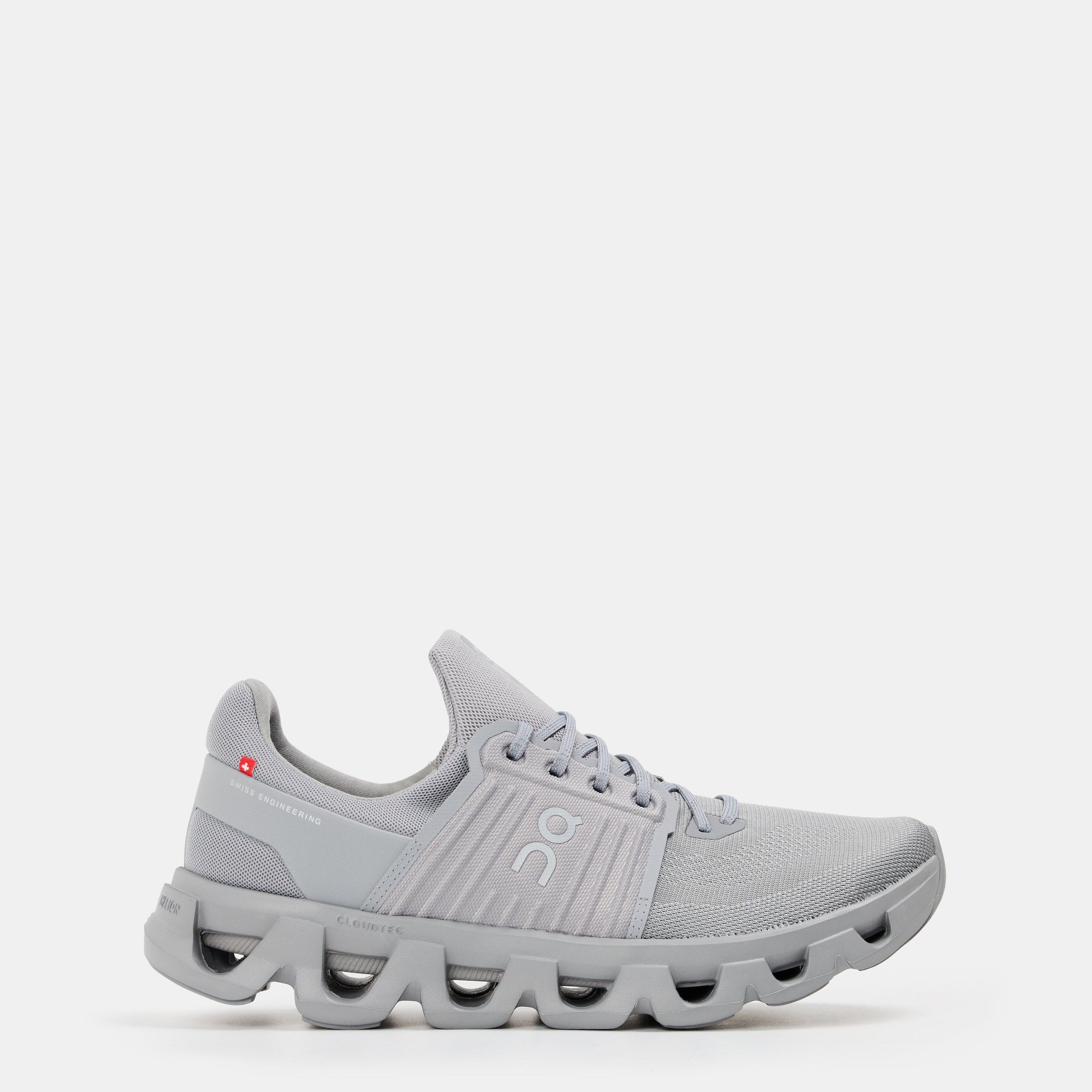 On Mens Cloudswift 4 Ad Running Shoes - Alloy/Frost - Size 8.5 (42.5)