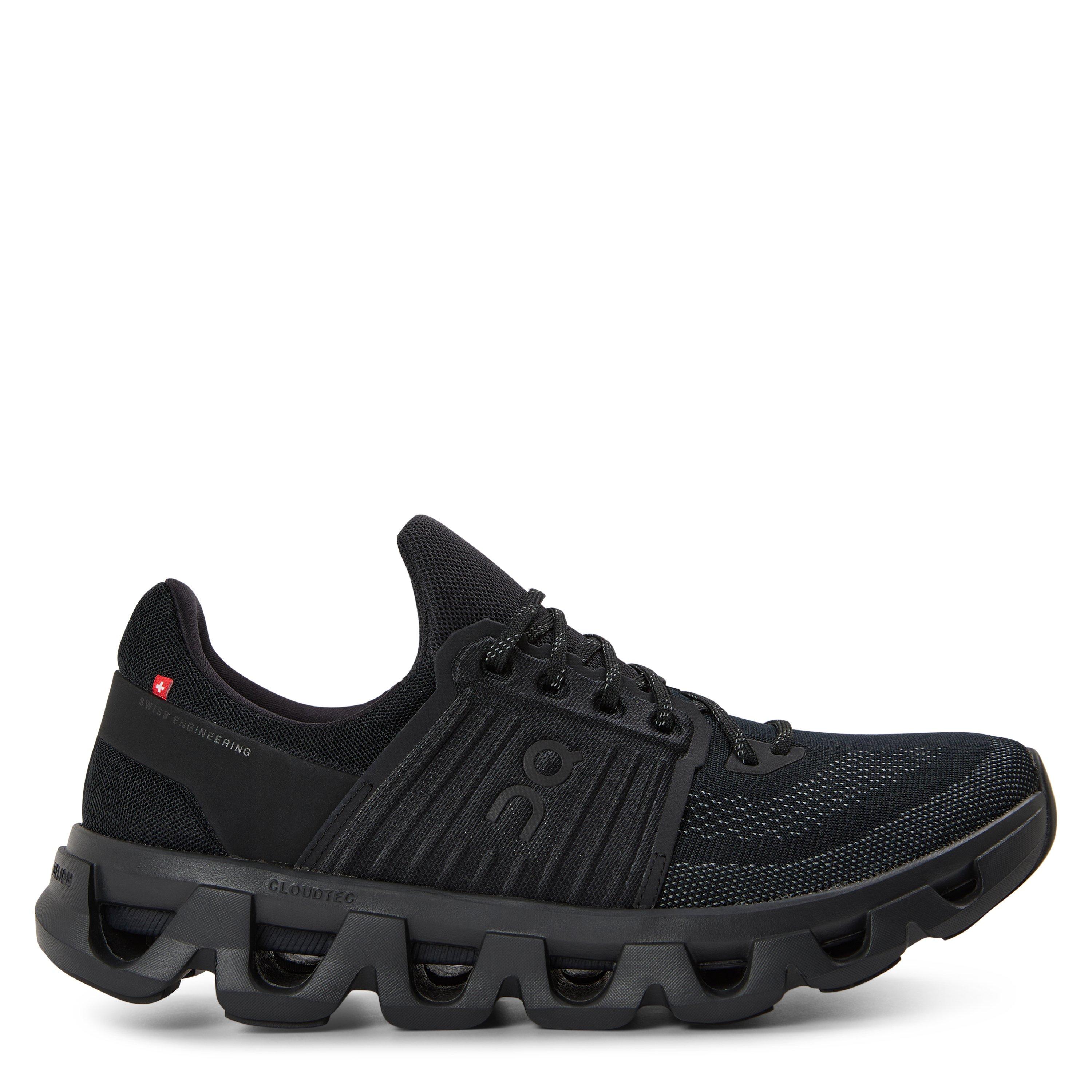 On Mens Cloudswift 4 Ad Running Shoes - Black/Black - Size 11.5 (47)