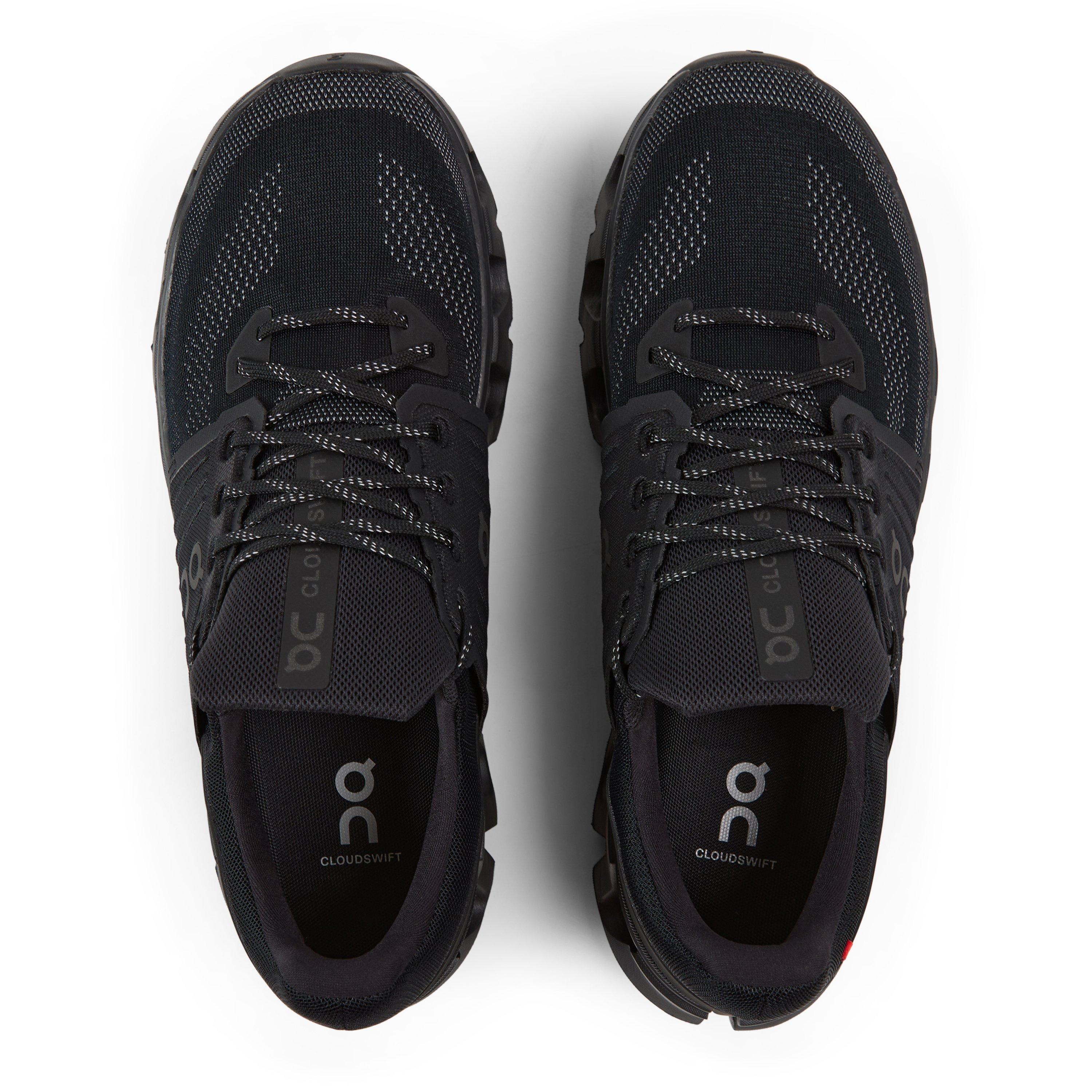 Black/Black - On - Mens Cloudswift 4 Ad Running Shoes - 4