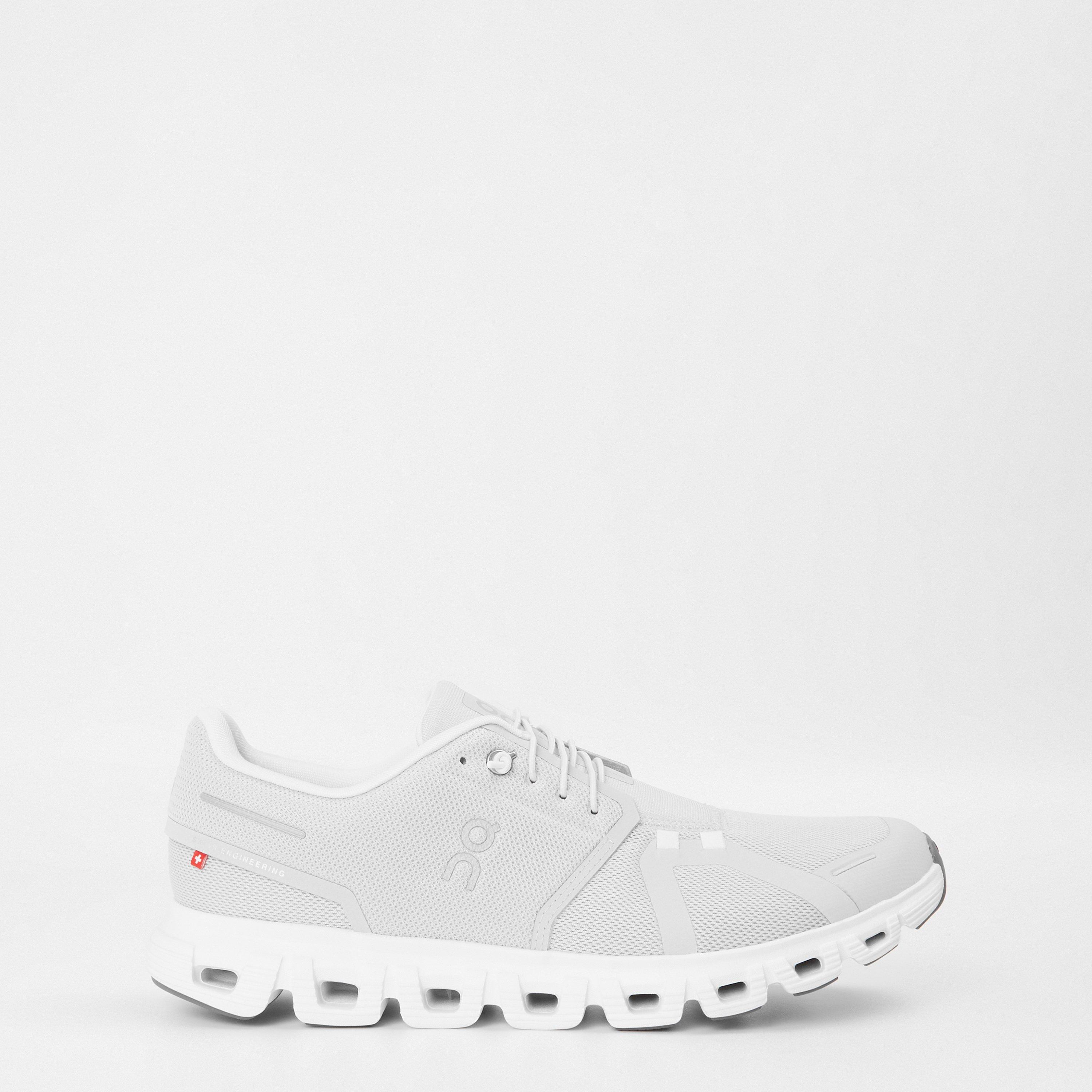 On Mens Cloud 6 Running Shoes - Glacier/White - Size 8.5 (42.5)