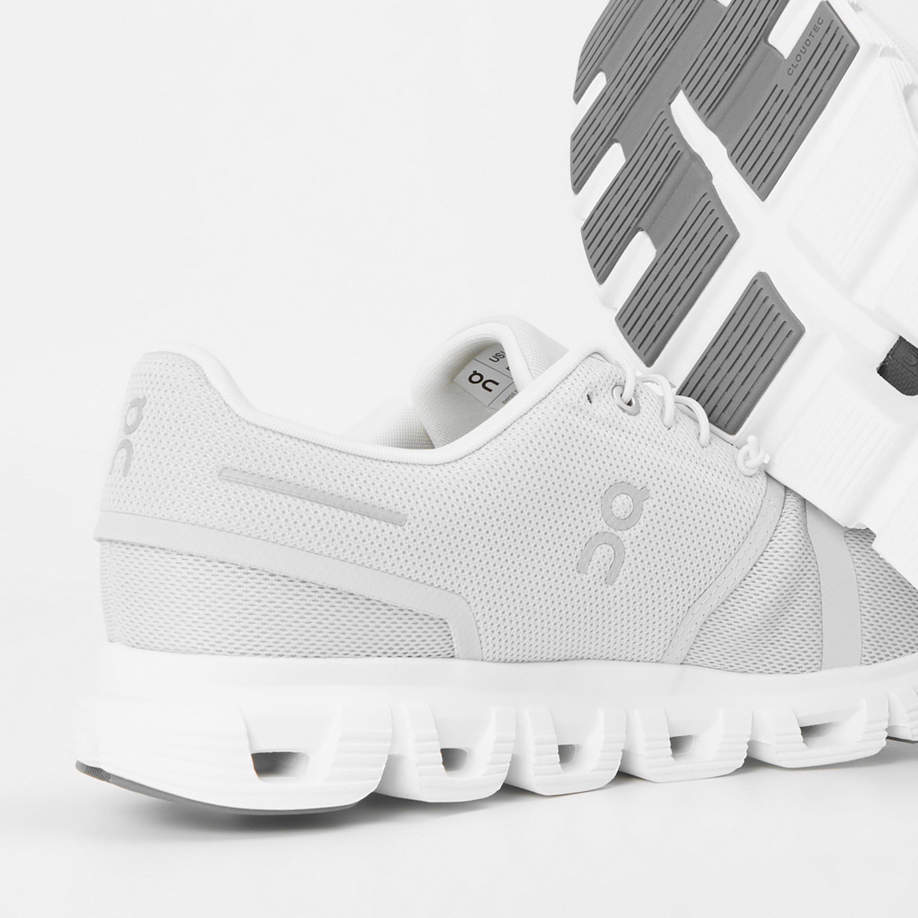 Glacier/White - On - Mens Cloud 6 Running Shoes - 4
