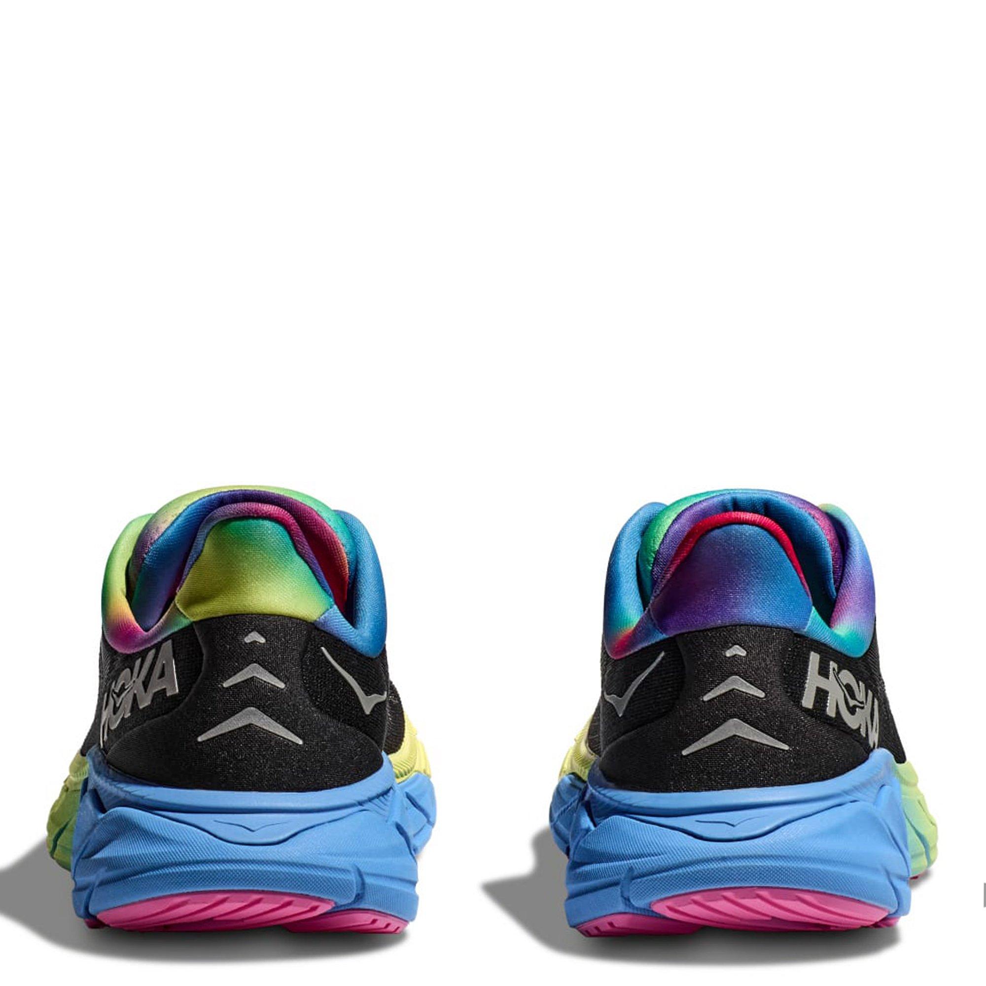 Black/Silver - Hoka - Arahi 6 Mens Running Shoes - 5