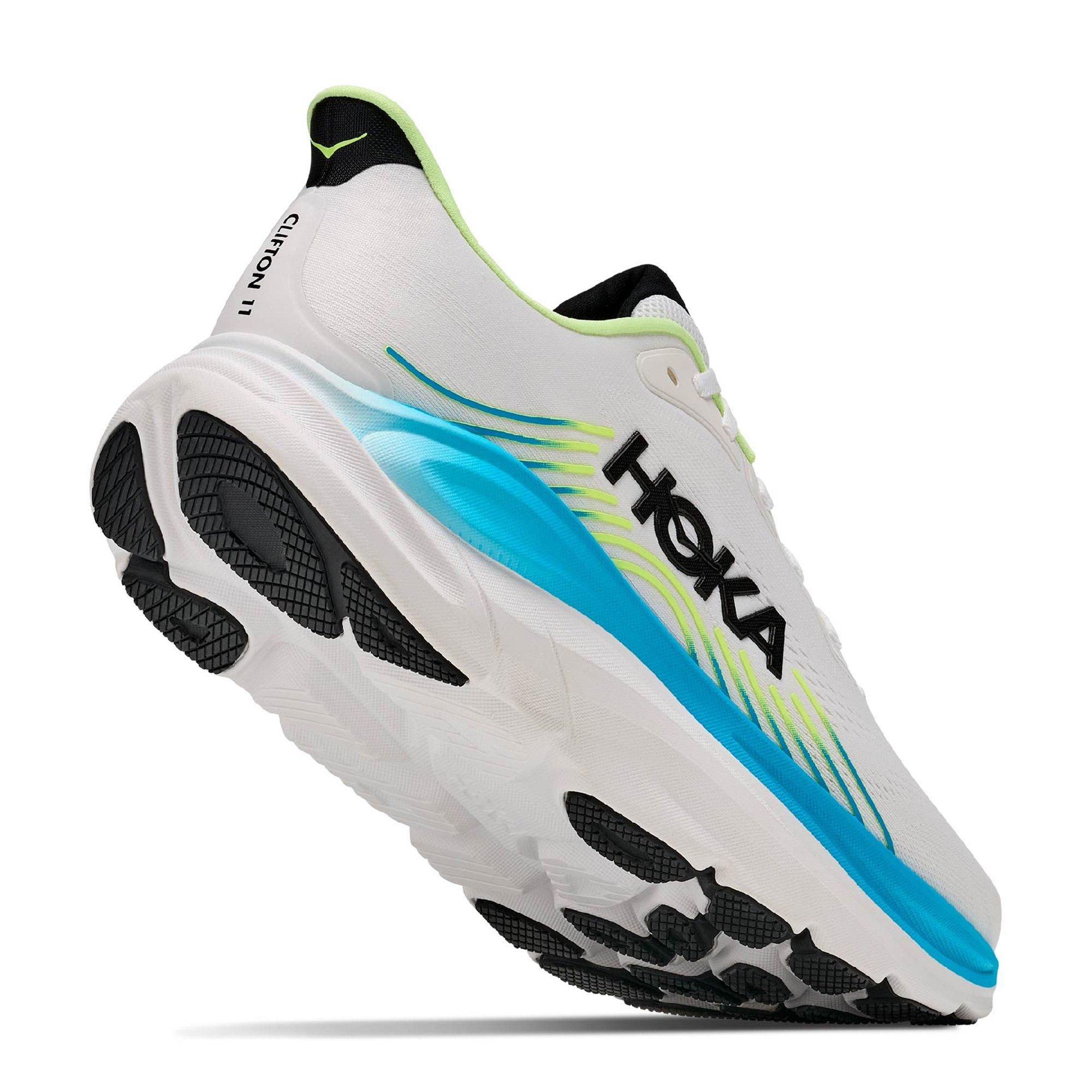 Frost / Black - Hoka - Clifton 11 Mens Running Shoes - 5