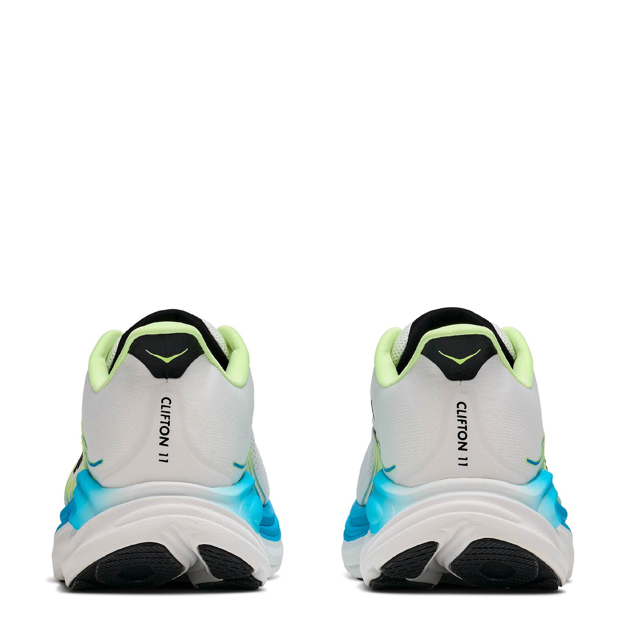 Frost / Black - Hoka - Clifton 11 Mens Running Shoes - 6
