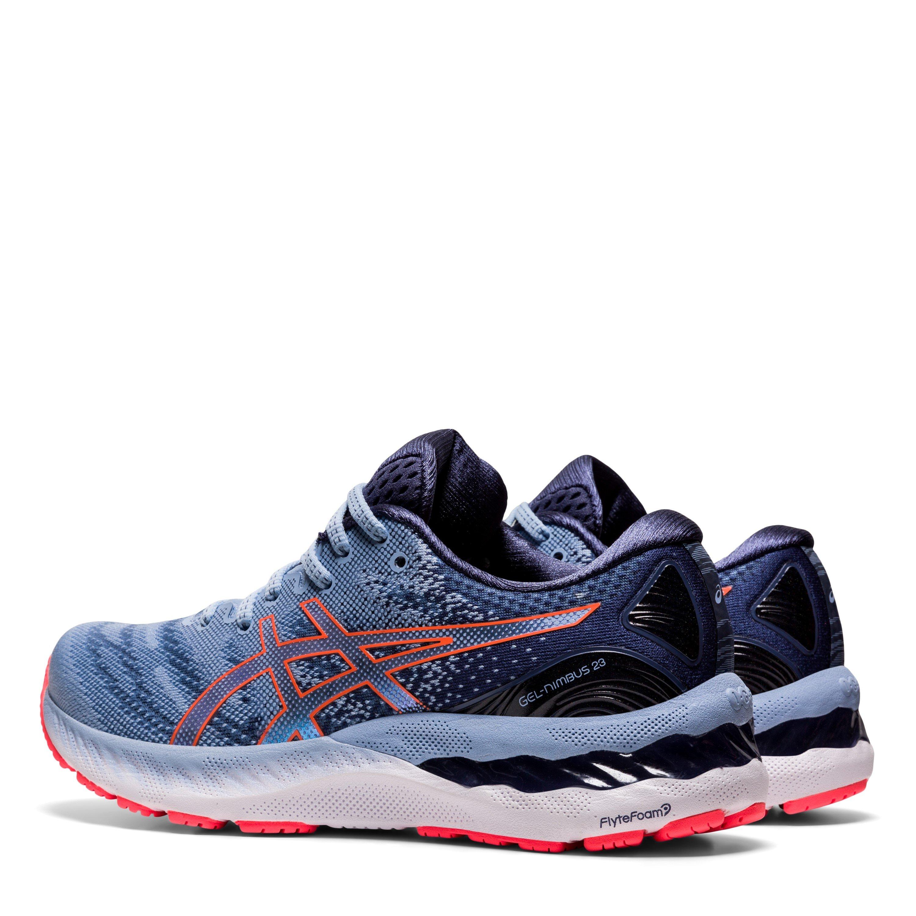 Mist - Asics - Gel-Nimbus 23 Road Running Shoes Womens - 5