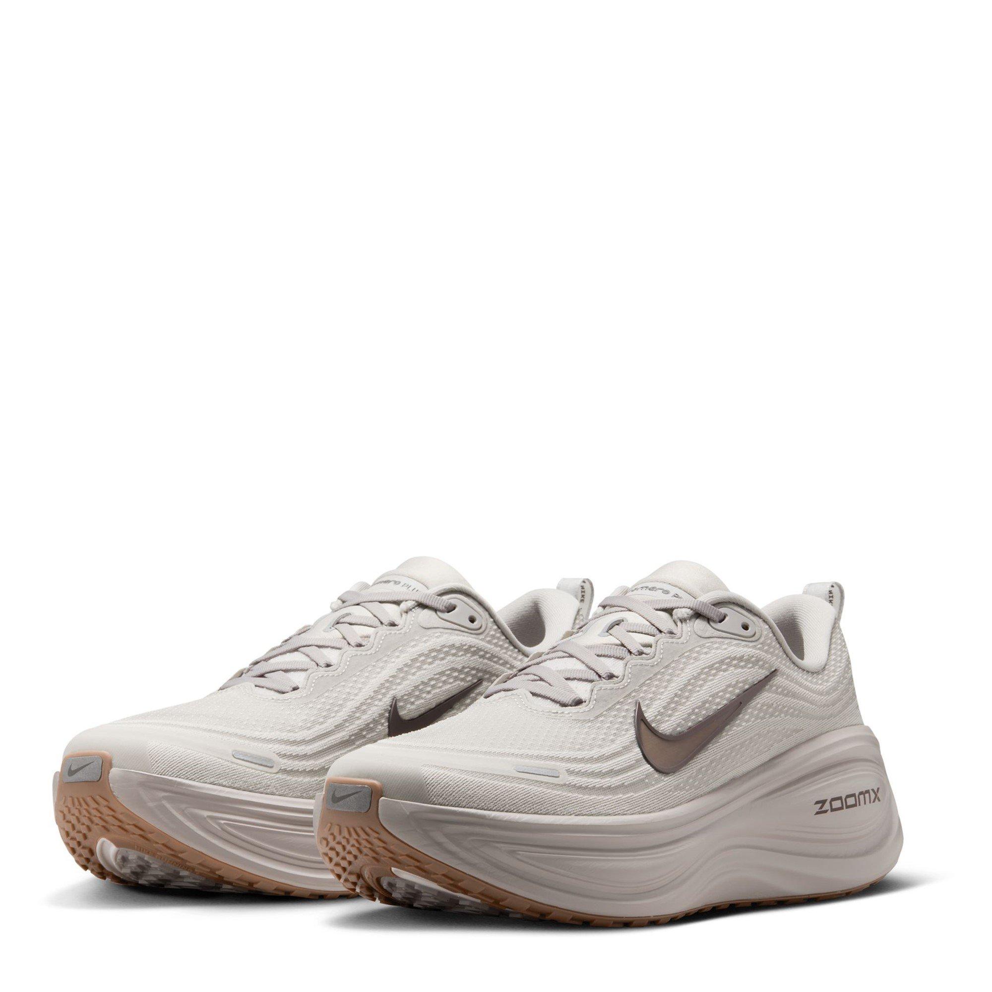 Grey/Ash-Iron - Nike - Vomero Plus Mens Running Shoes - 4