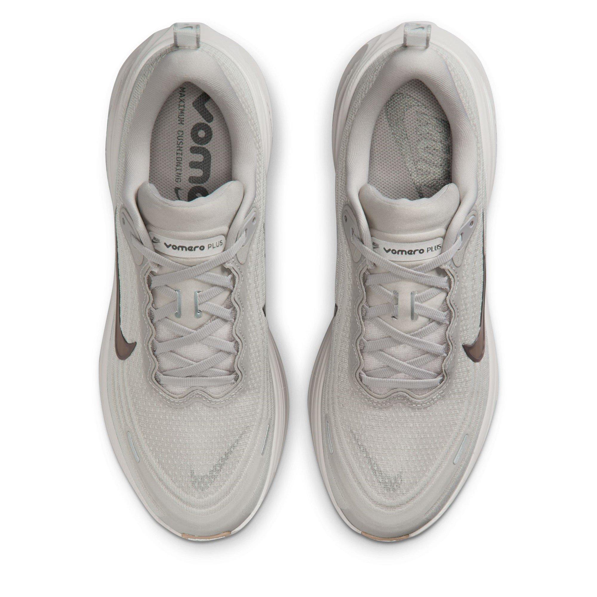 Grey/Ash-Iron - Nike - Vomero Plus Mens Running Shoes - 6