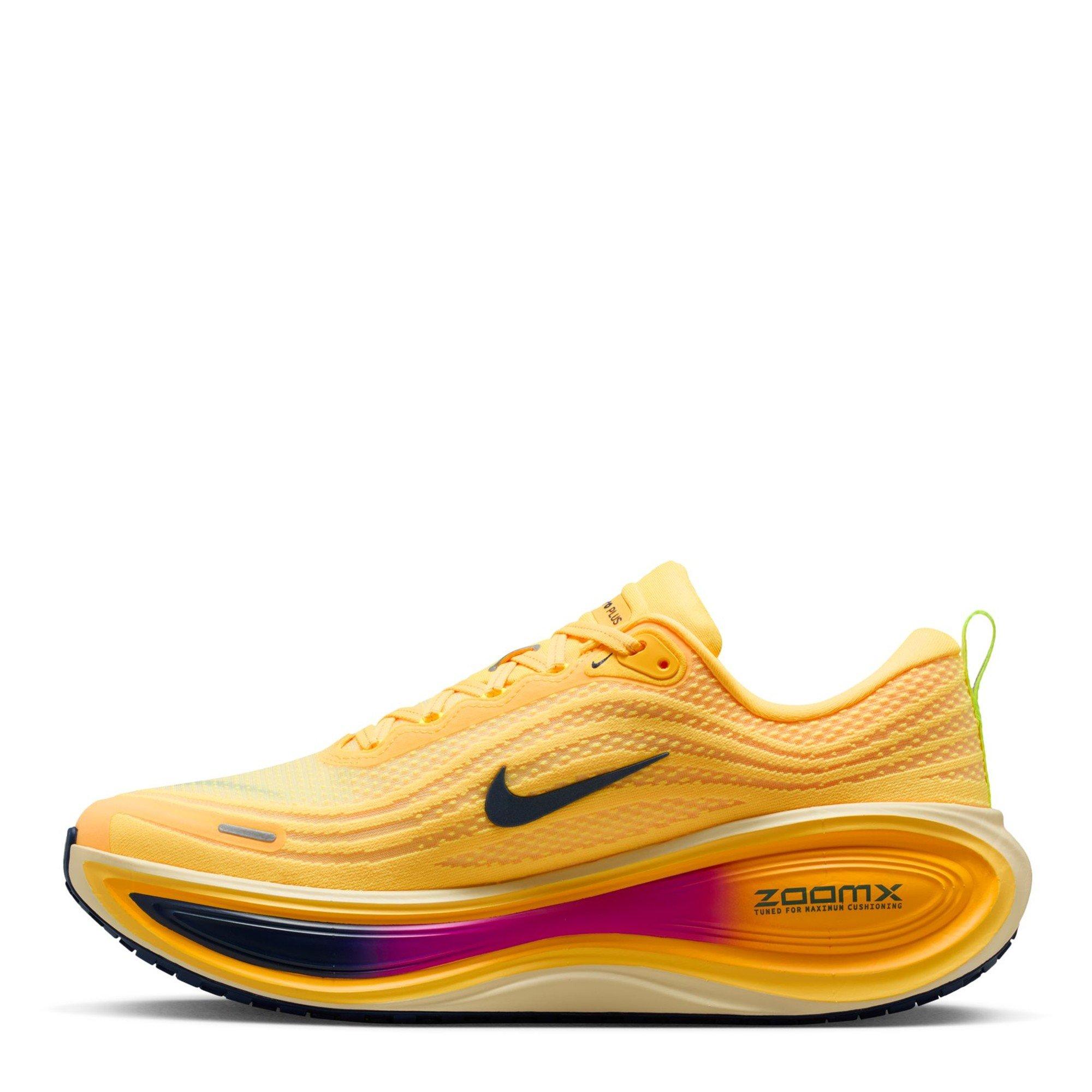 Citron/Blu-Void - Nike - Vomero Plus Mens Running Shoes - 2