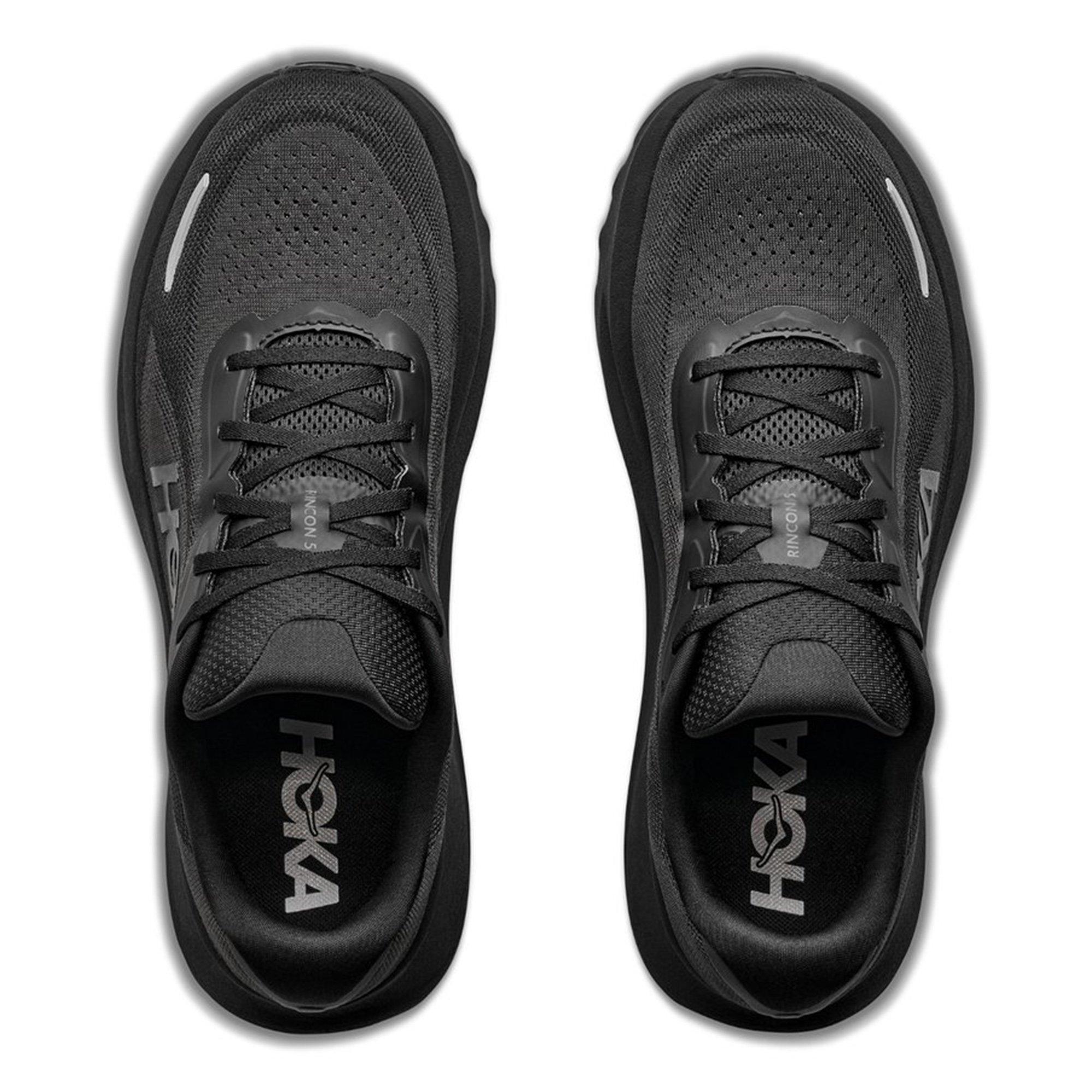 Black / Black - Hoka - Hoka Rincon 5 Mens Running Shoes - 5