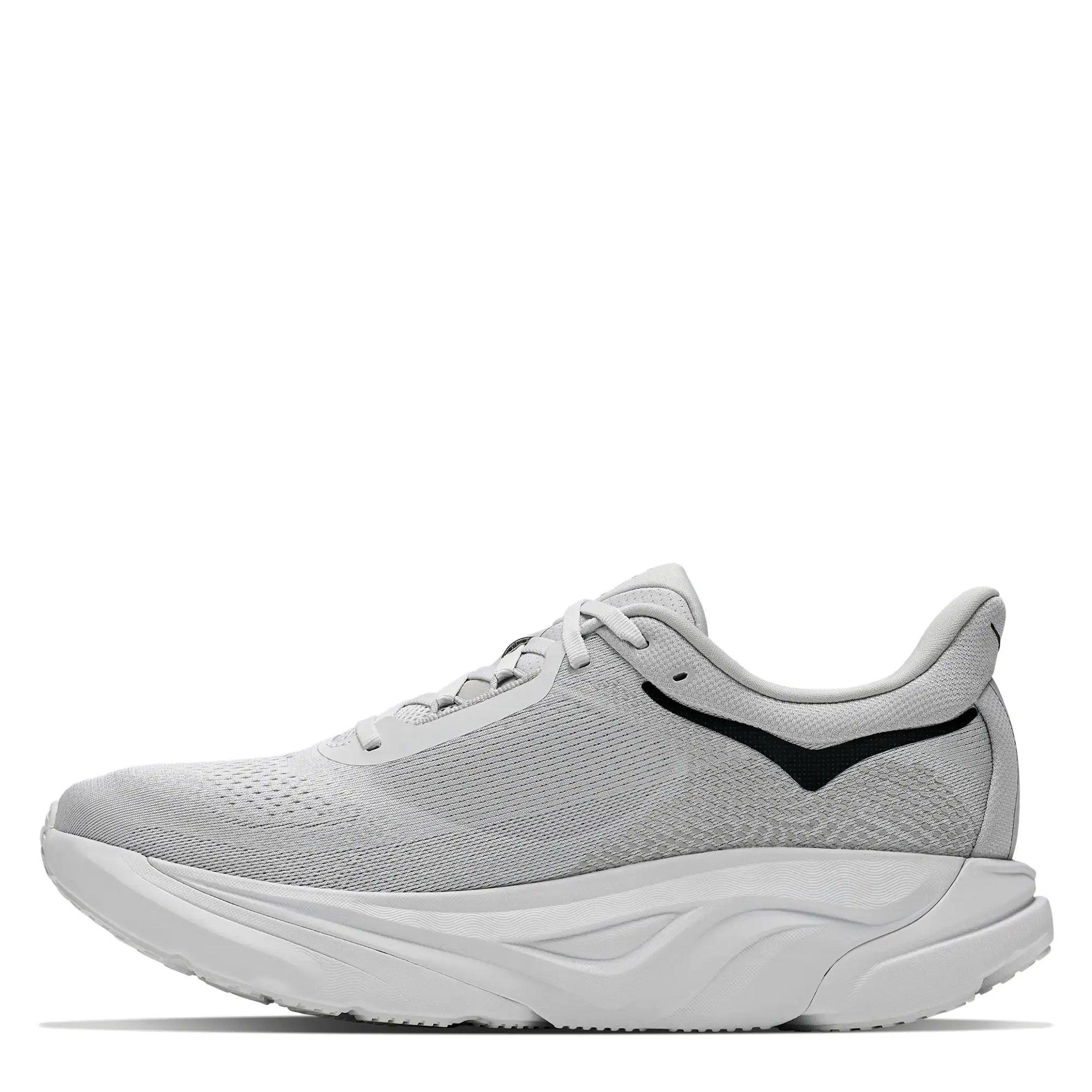Grey / Stardust - Hoka - Arahi 9 Wide Mens Running Shoes - 2