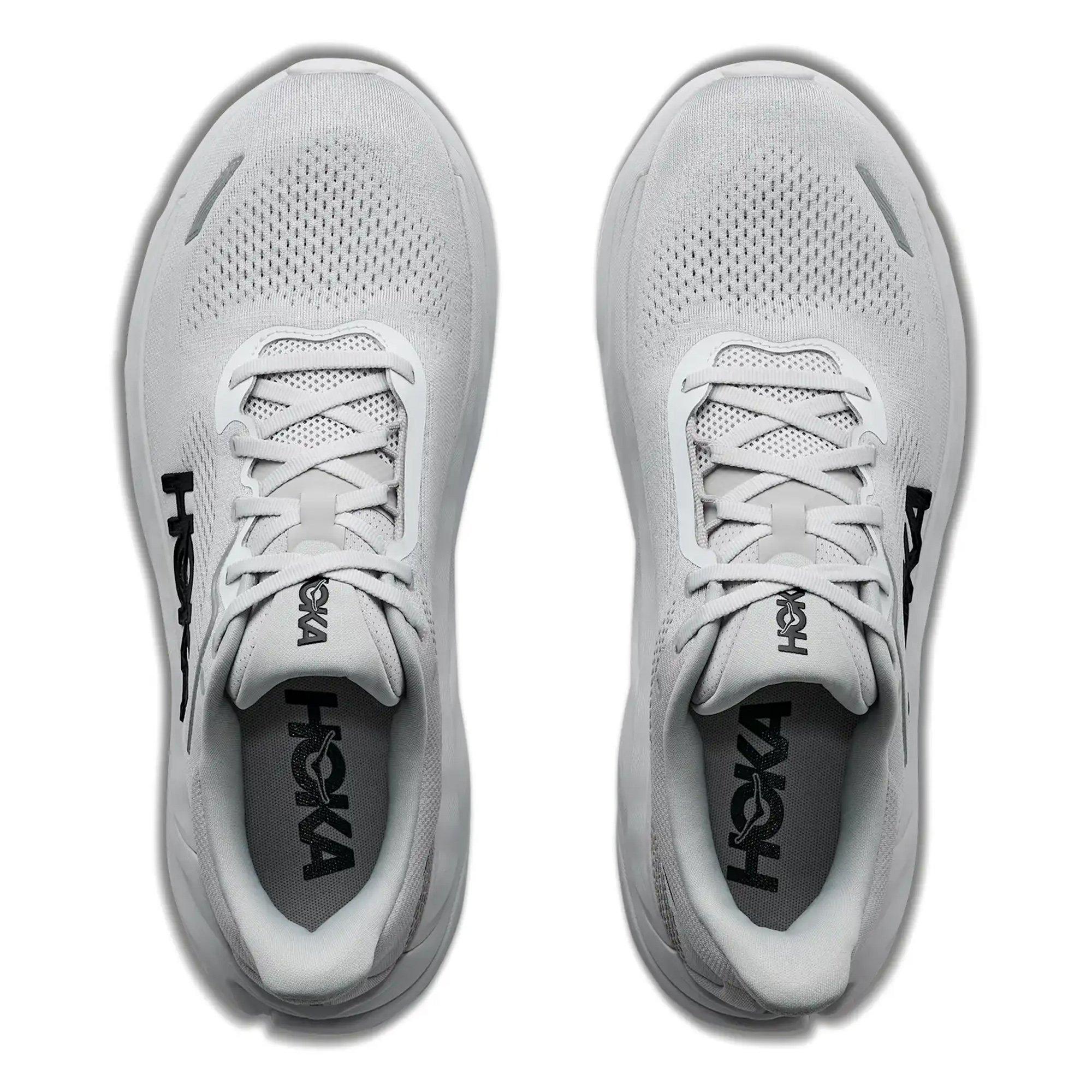 Grey / Stardust - Hoka - Arahi 9 Wide Mens Running Shoes - 7
