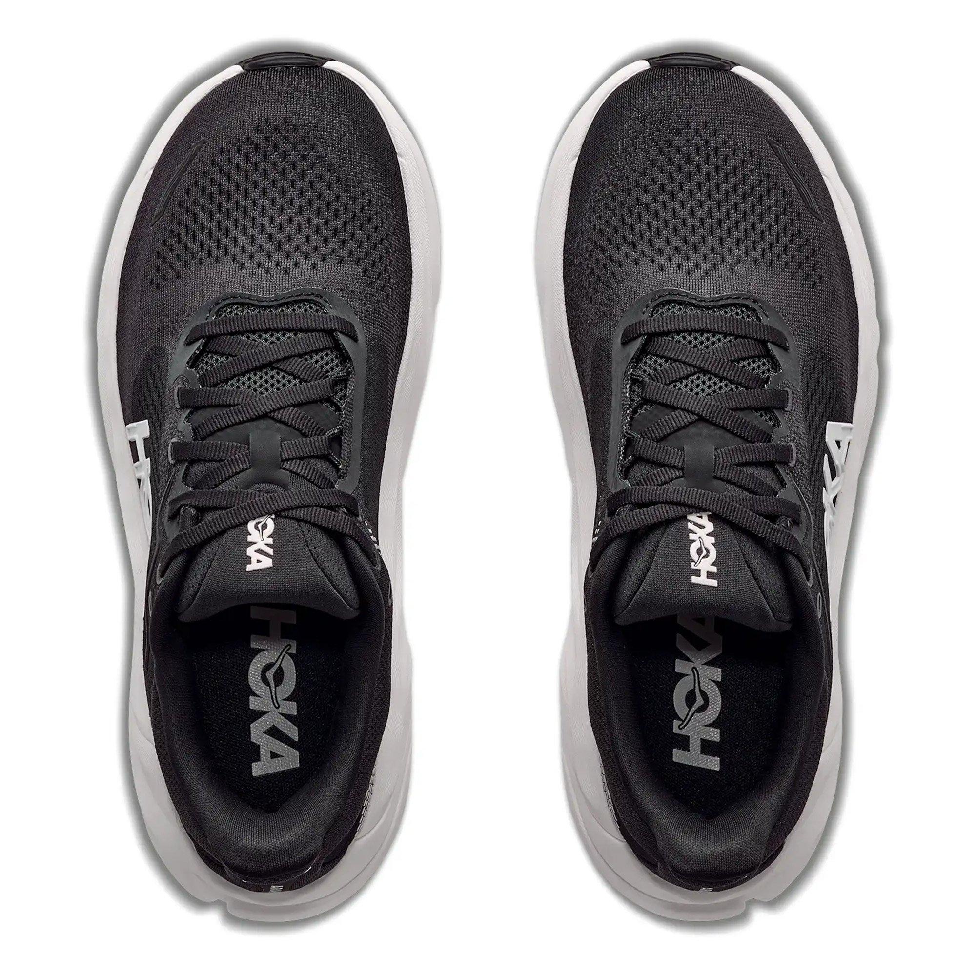 Black / White - Hoka - Arahi 9 Wide Mens Running Shoes - 7