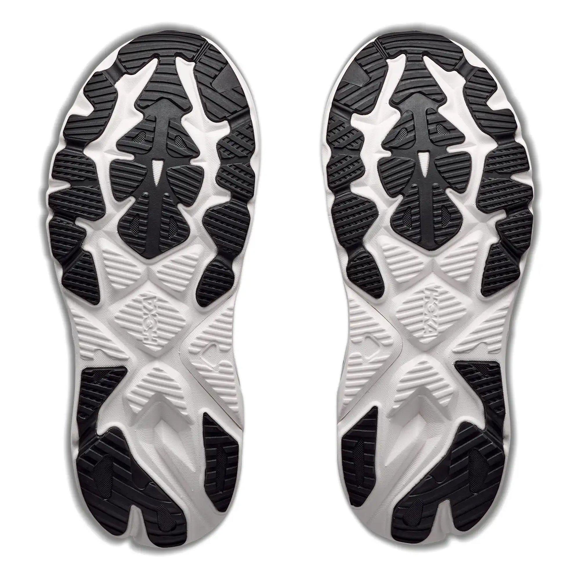 Black / White - Hoka - Arahi 9 Wide Mens Running Shoes - 8