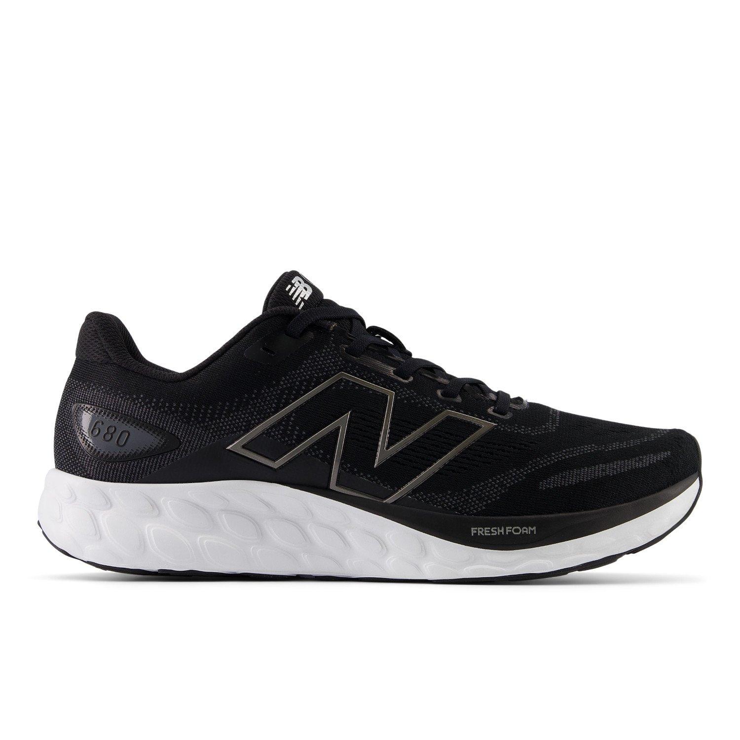 Black - New Balance - Fresh Foam 680 v8 Mens Running Shoes - 1