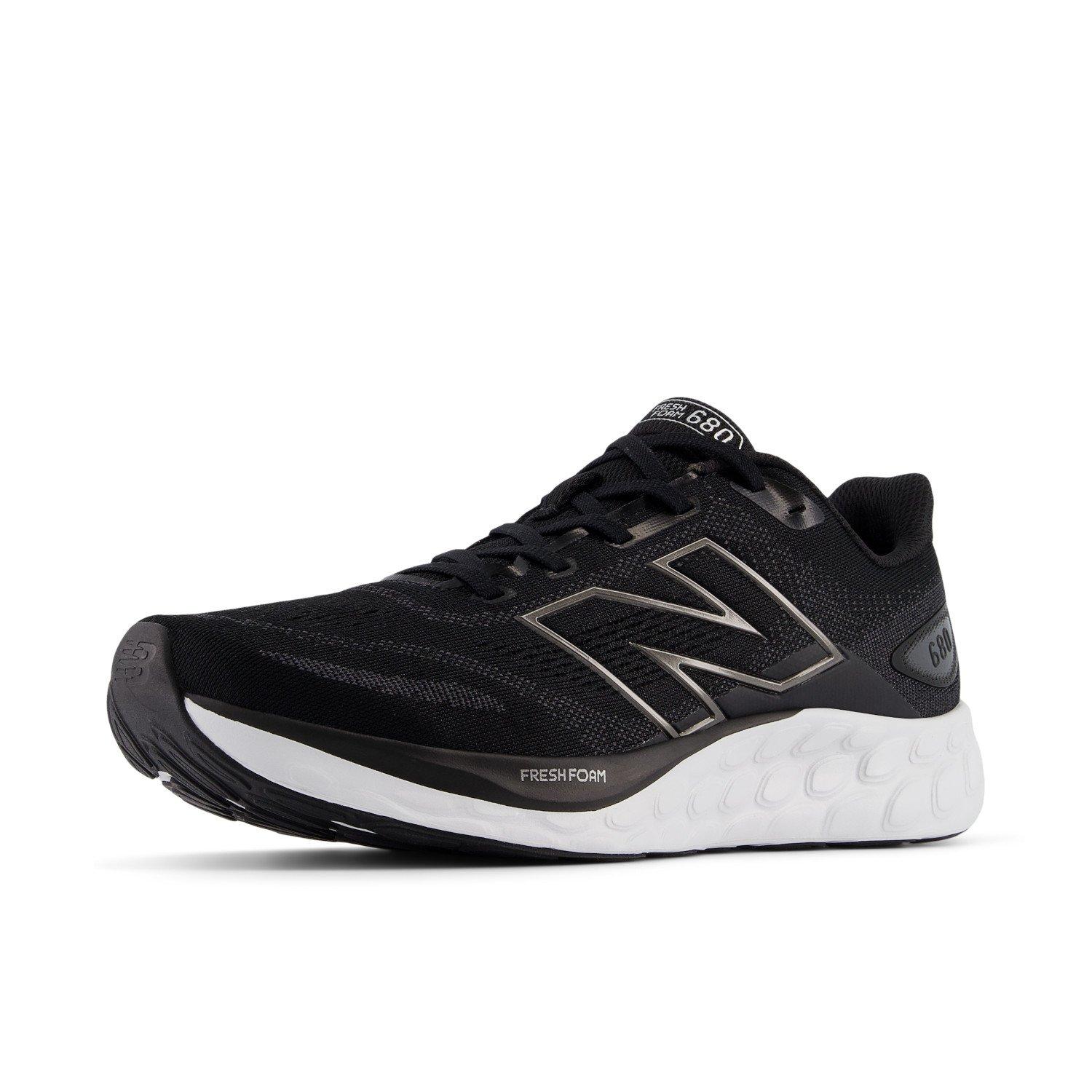 Black - New Balance - Fresh Foam 680 v8 Mens Running Shoe - 6