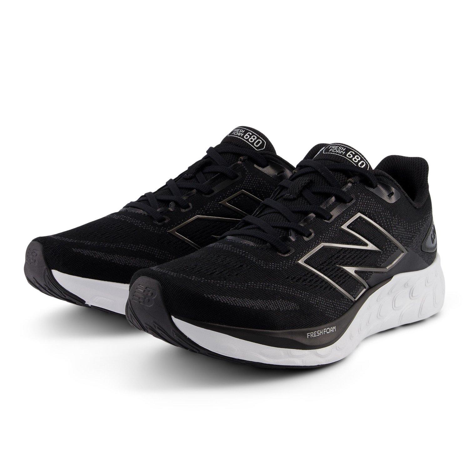 Black - New Balance - Fresh Foam 680 v8 Mens Running Shoe - 8