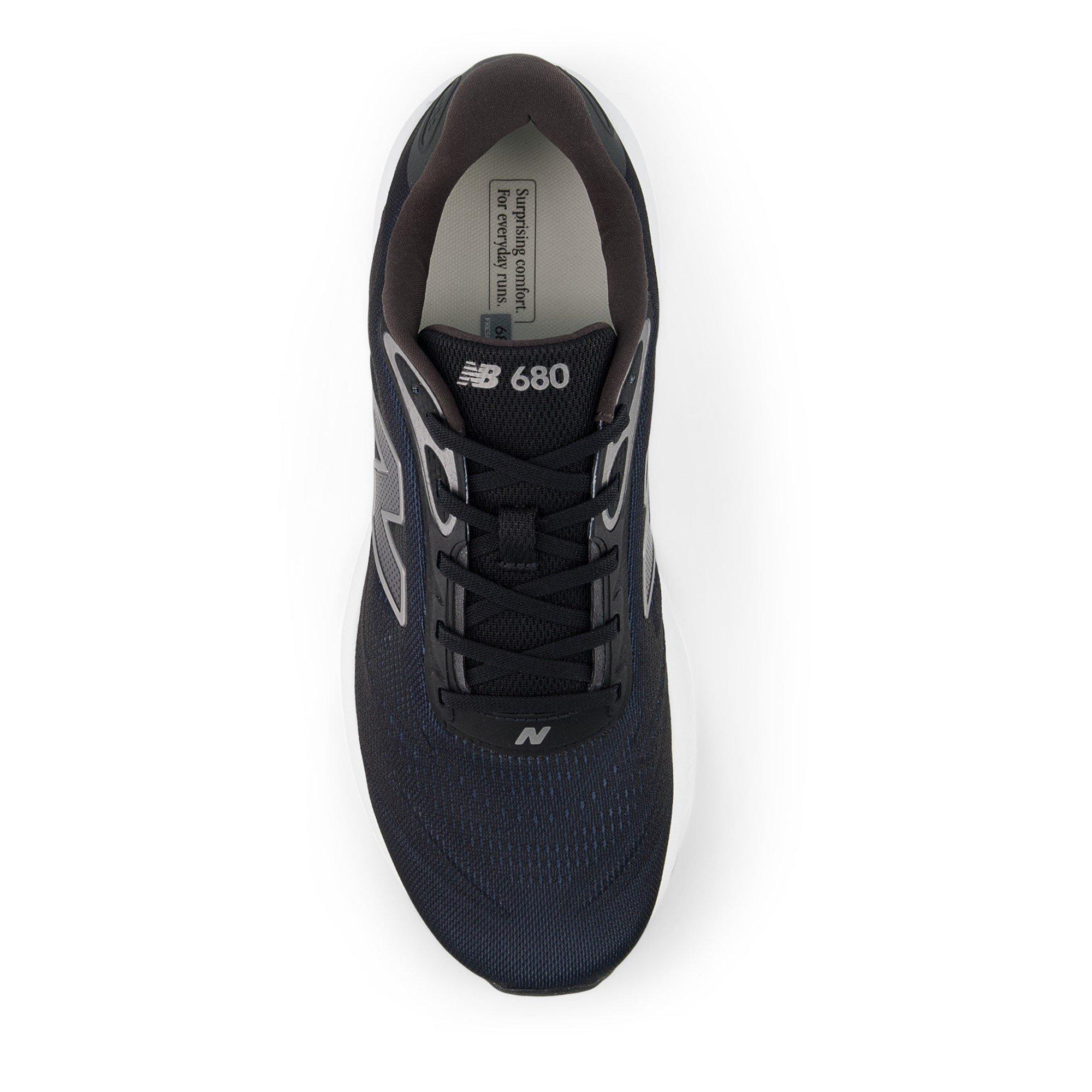 Zwart/Wit - New Balance - Fresh Foam 680 v8 Mens Running Shoes - 6