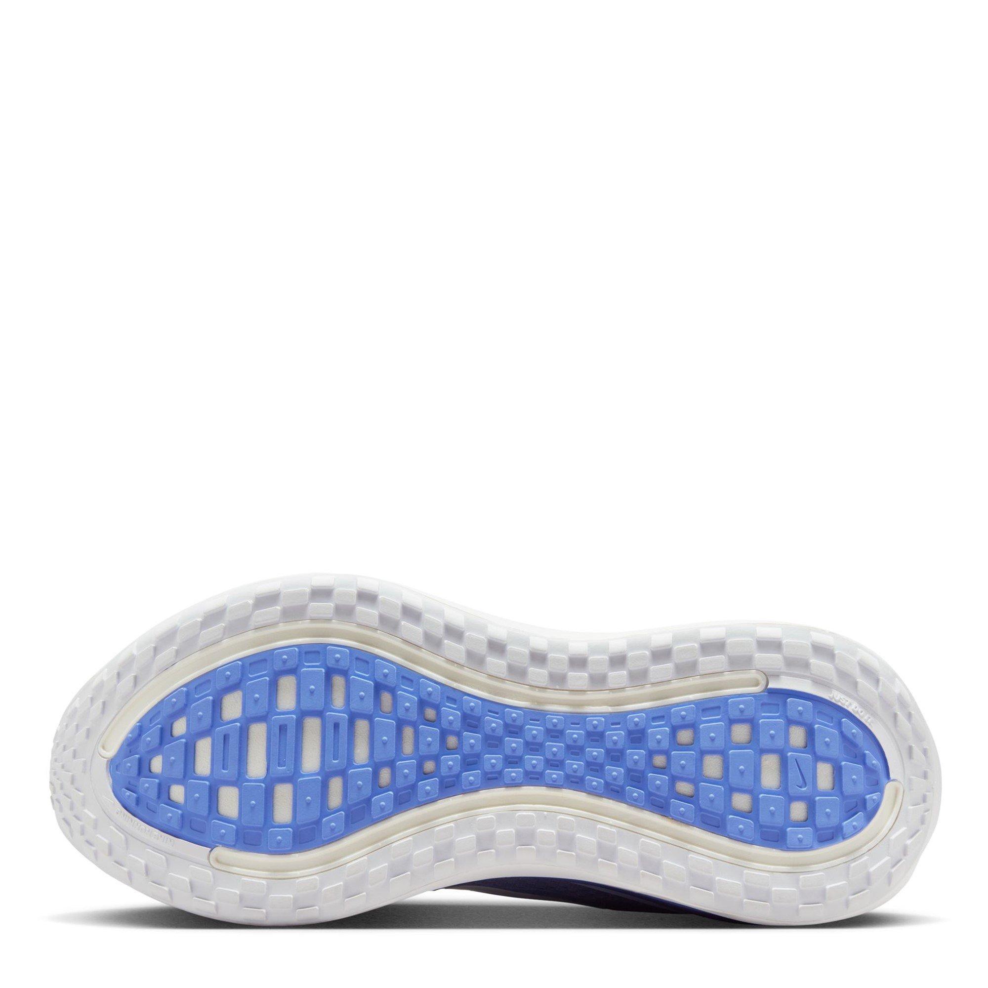 Grey/Wht-Pulse - Nike - Vomero Plus Womens Running Shoes - 3