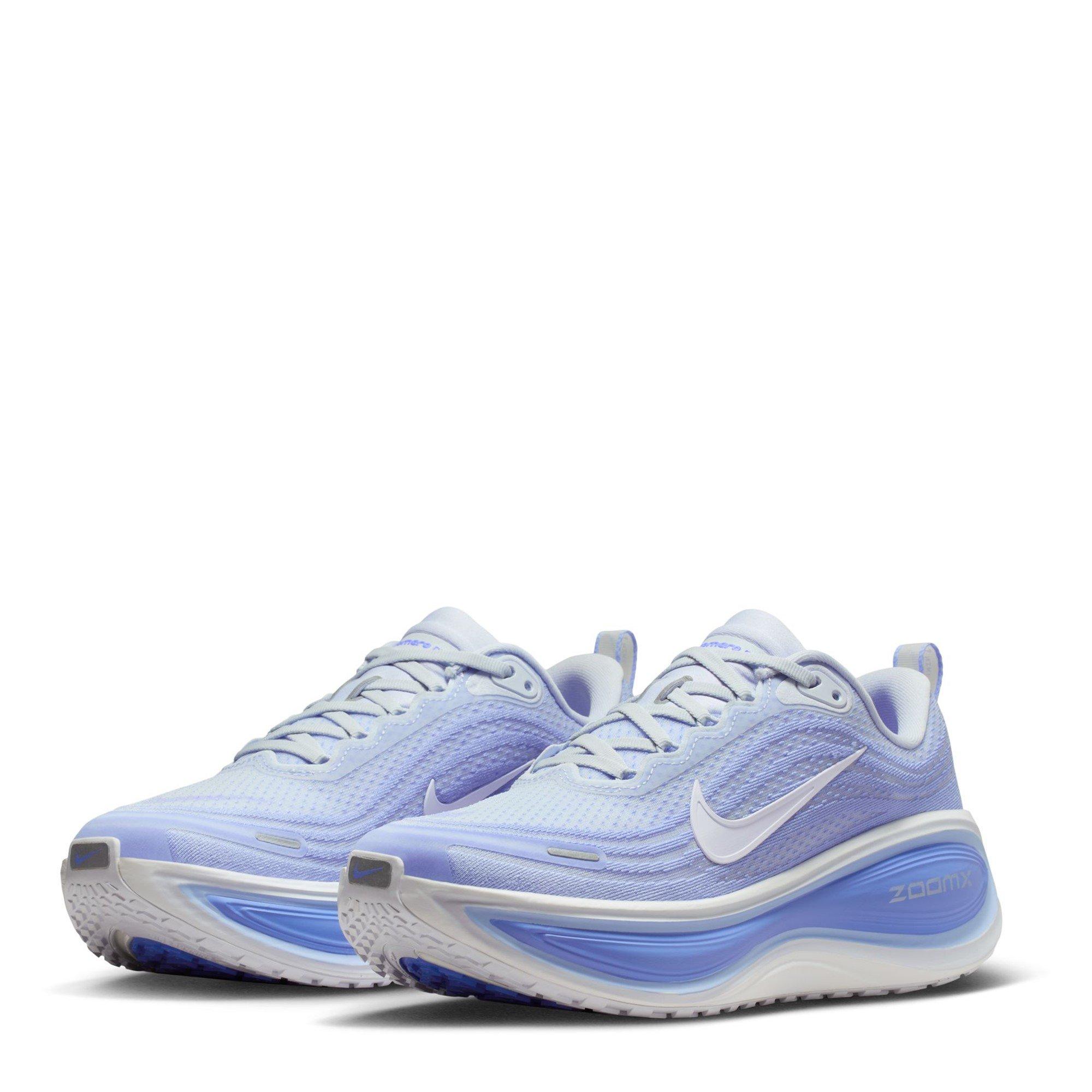 Grey/Wht-Pulse - Nike - Vomero Plus Womens Running Shoes - 4
