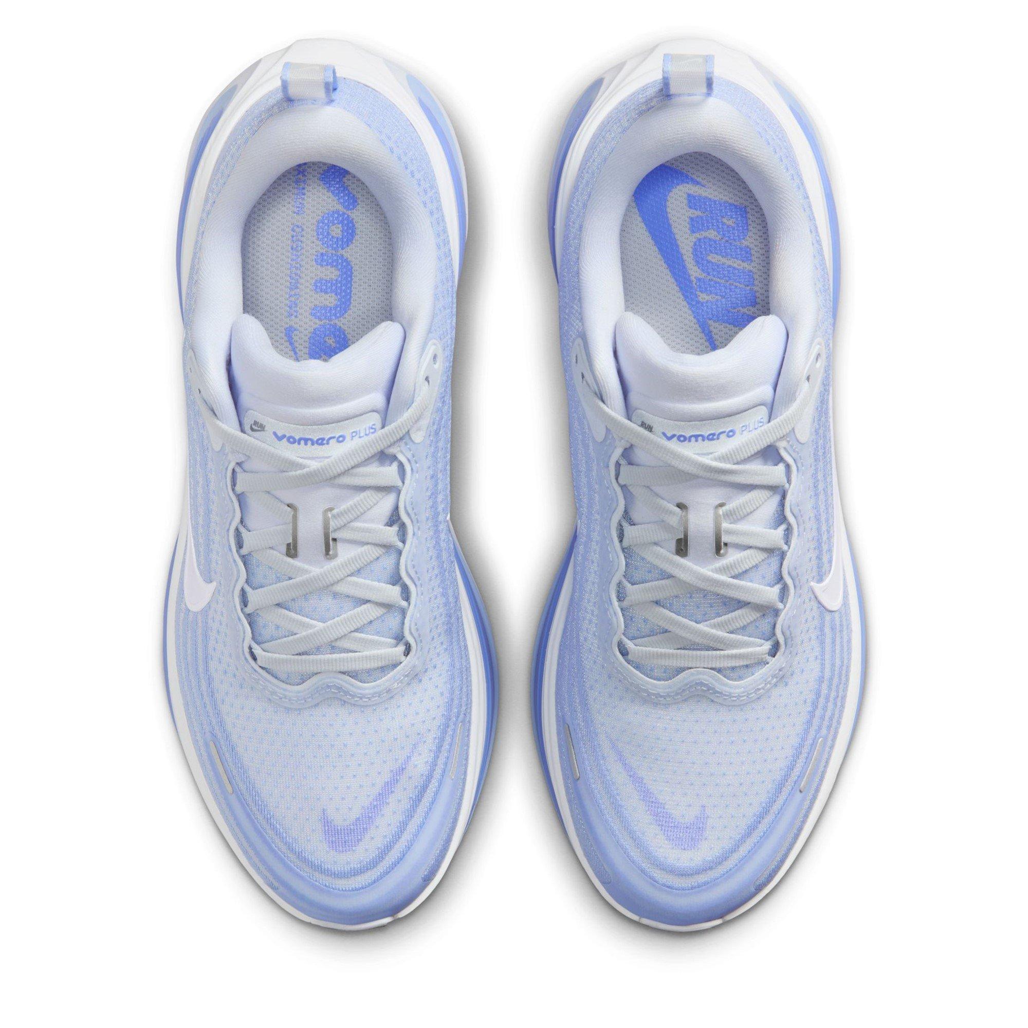 Grey/Wht-Pulse - Nike - Vomero Plus Womens Running Shoes - 6